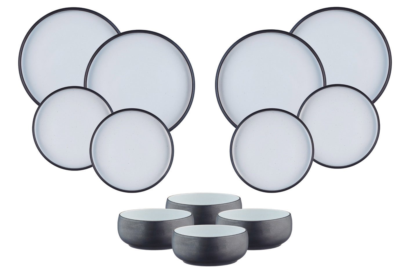 Service the gourmet essentials - 12 pieces - onyx BJORN Black