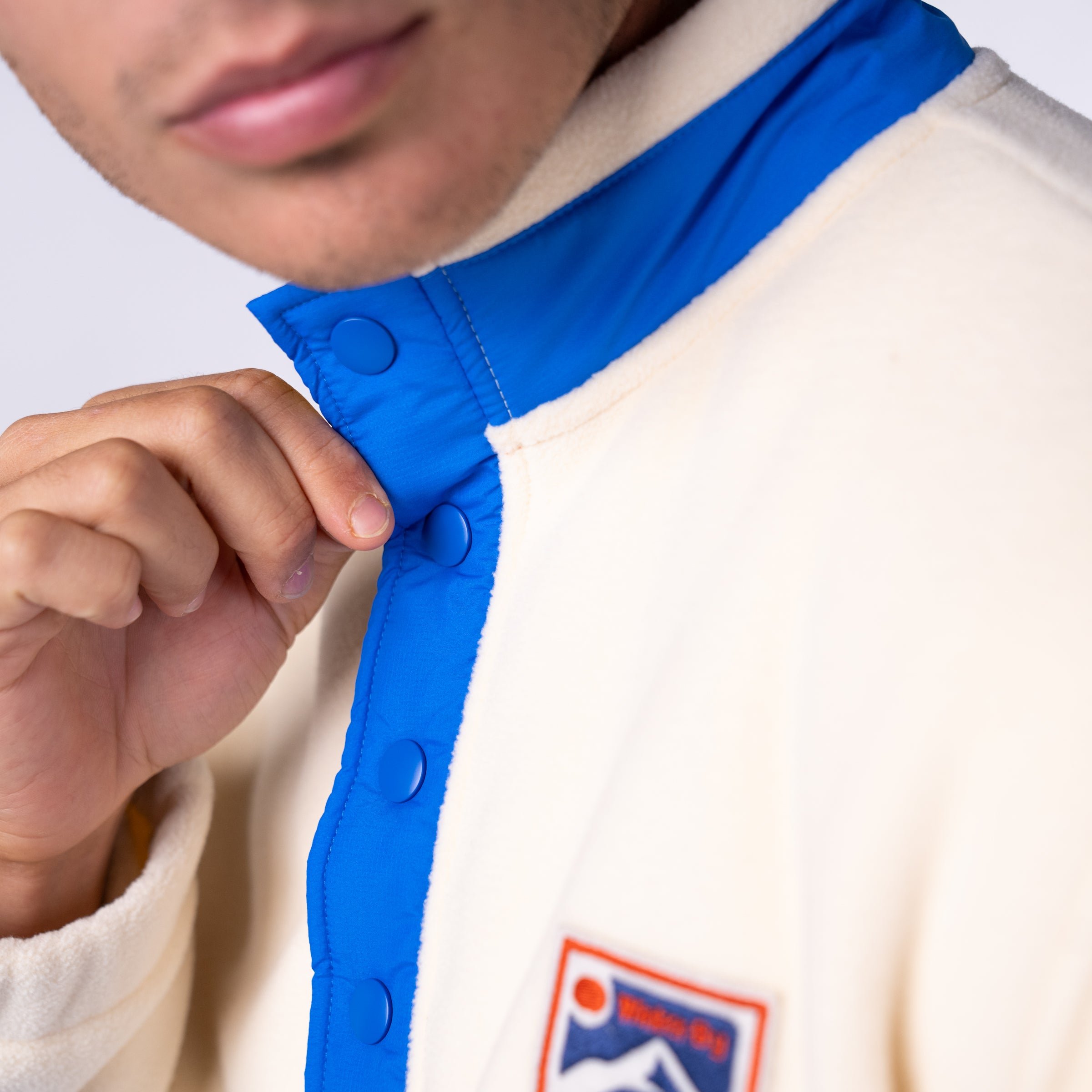 Fleece sweatshirt BILLYBELT White