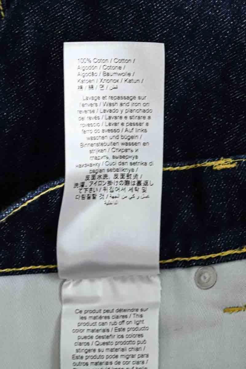 Straight blue cotton jeans KENZO - SECONDE MAIN Blue