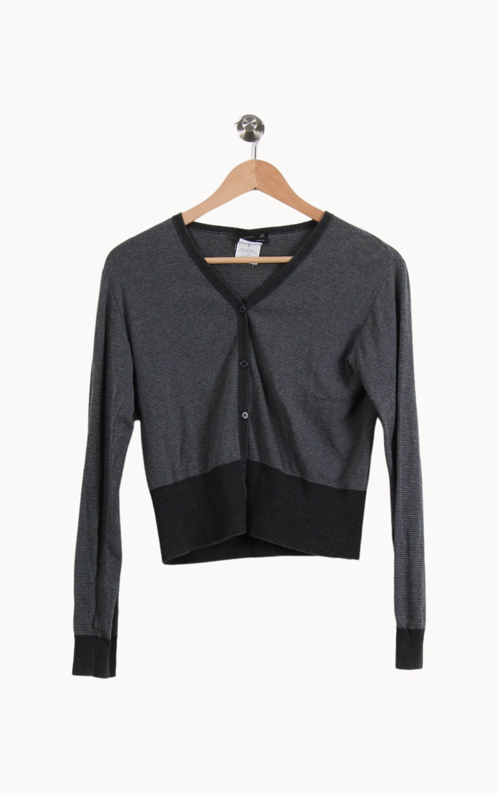 Cardigan AGNES B. - Seconde Main Grey