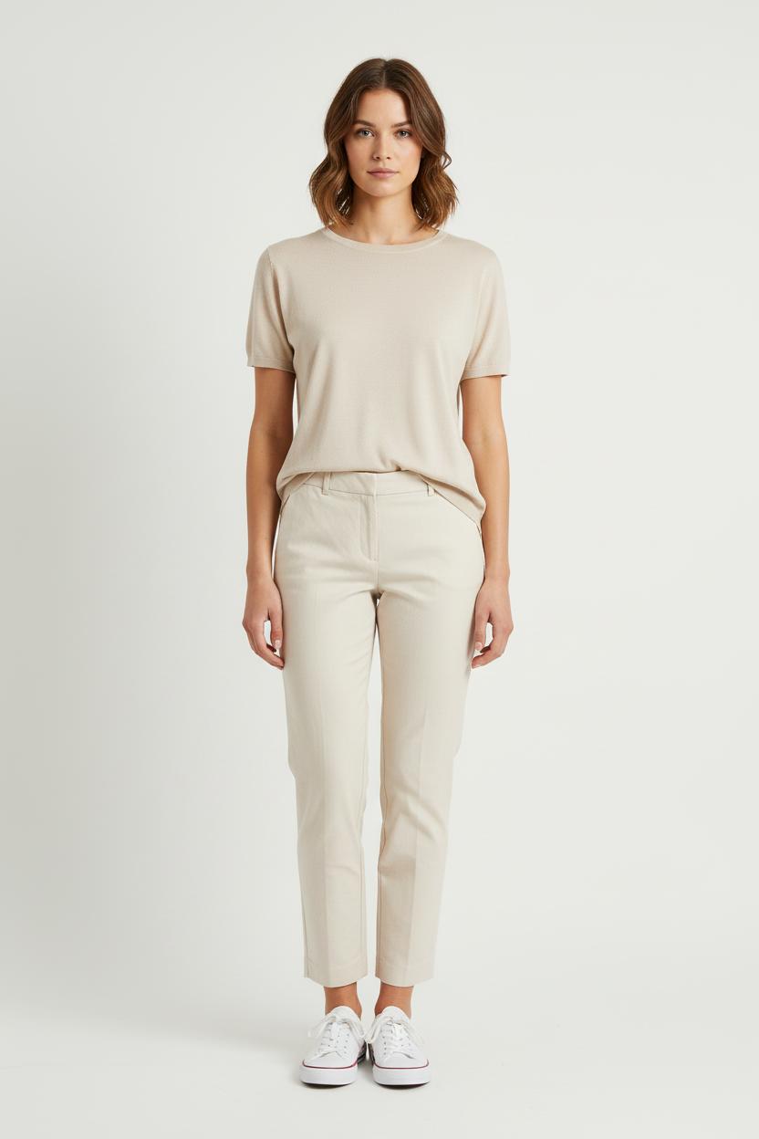 PANTS COMPTOIR DES COTONNIERS - Seconde main White