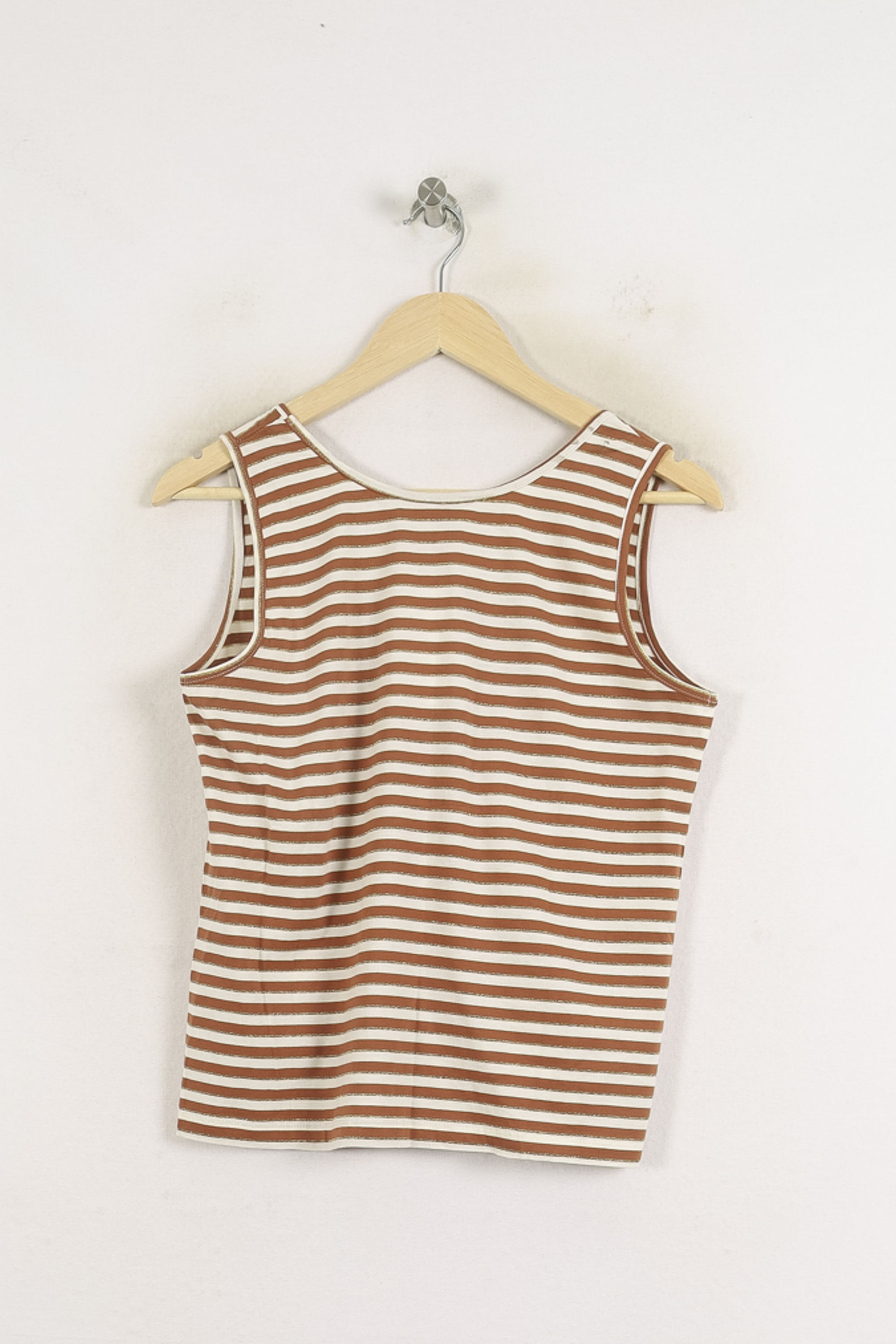 Top & tank top INES DE LA FRESSANGE - Seconde main Brown