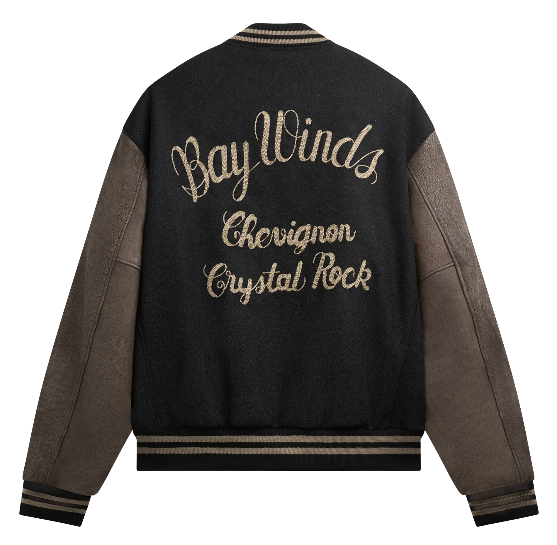 Blouson oversize en laine CHEVIGNON Noir