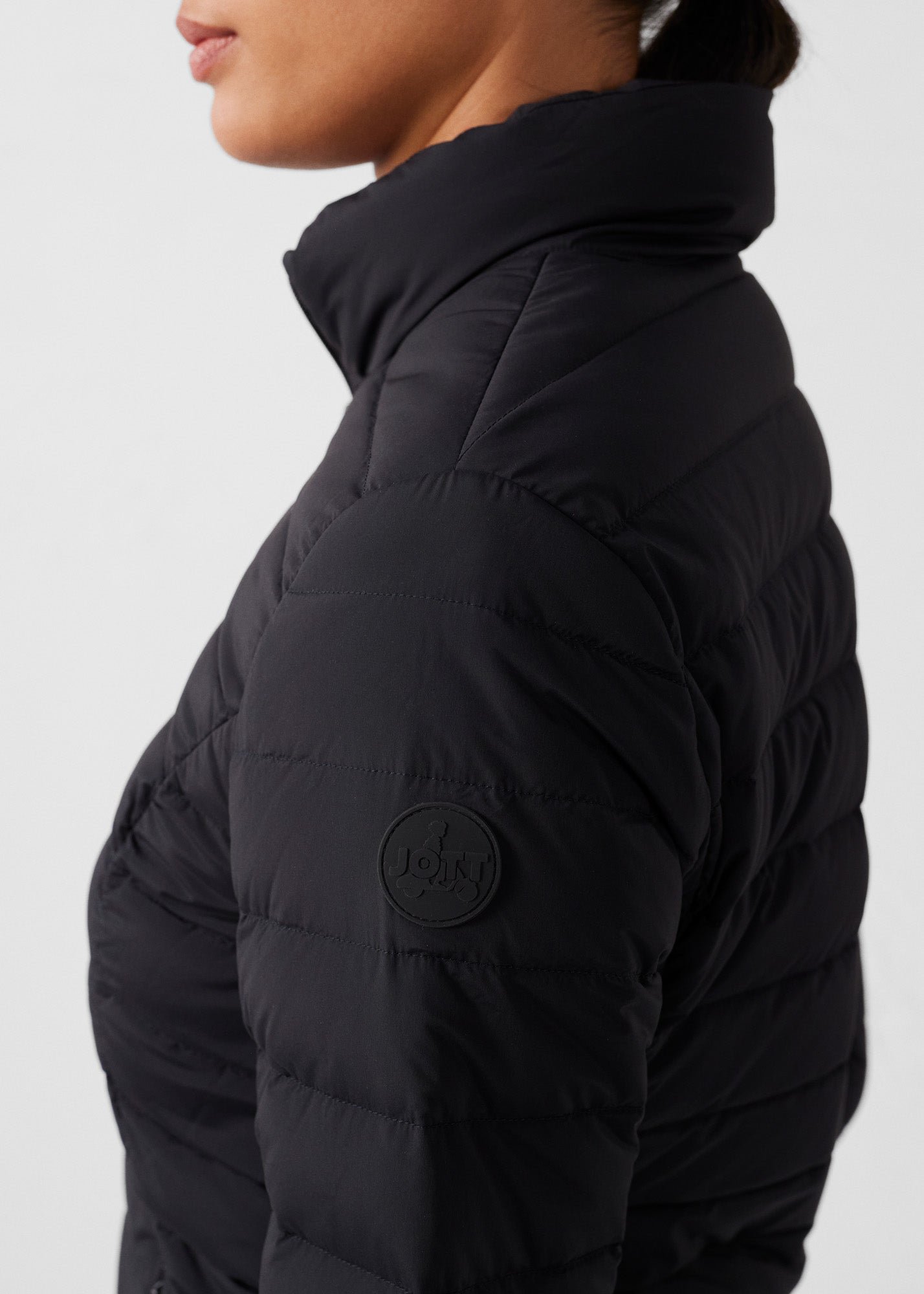Lightweight stretch down jacket Maia JOTT Black