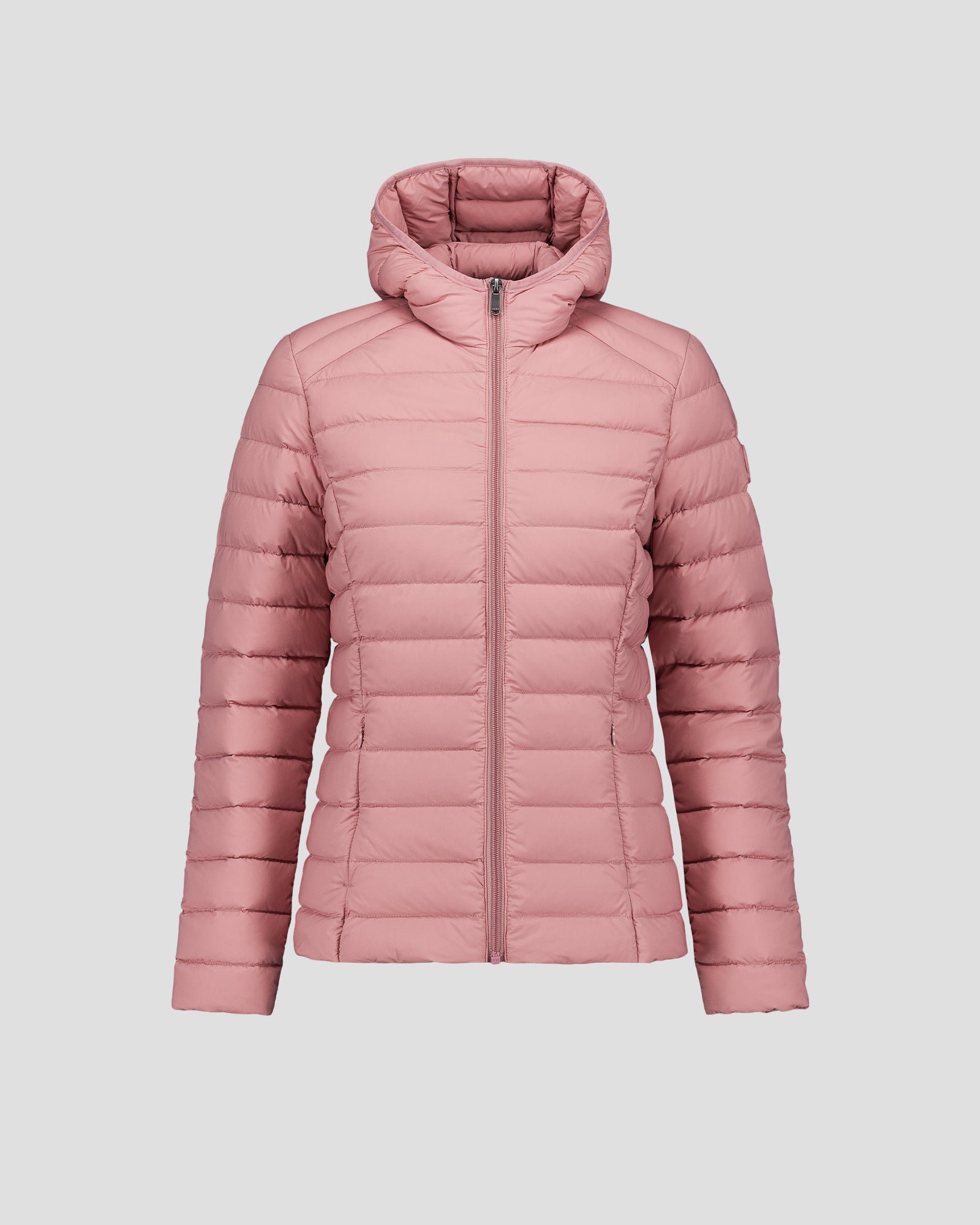 Lightweight stretch hooded puffer jacket Salma JOTT Pink