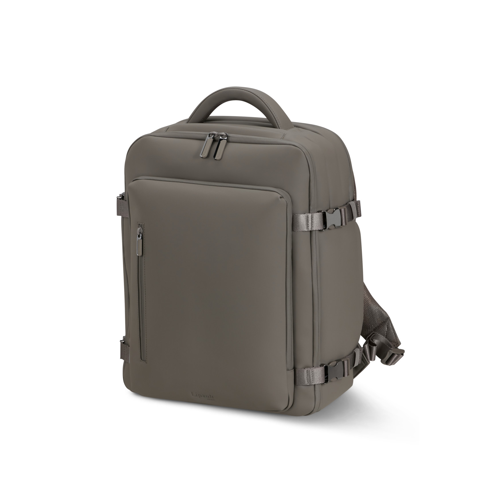 Lost in Berlin traveler backpack LIPAULT Grey