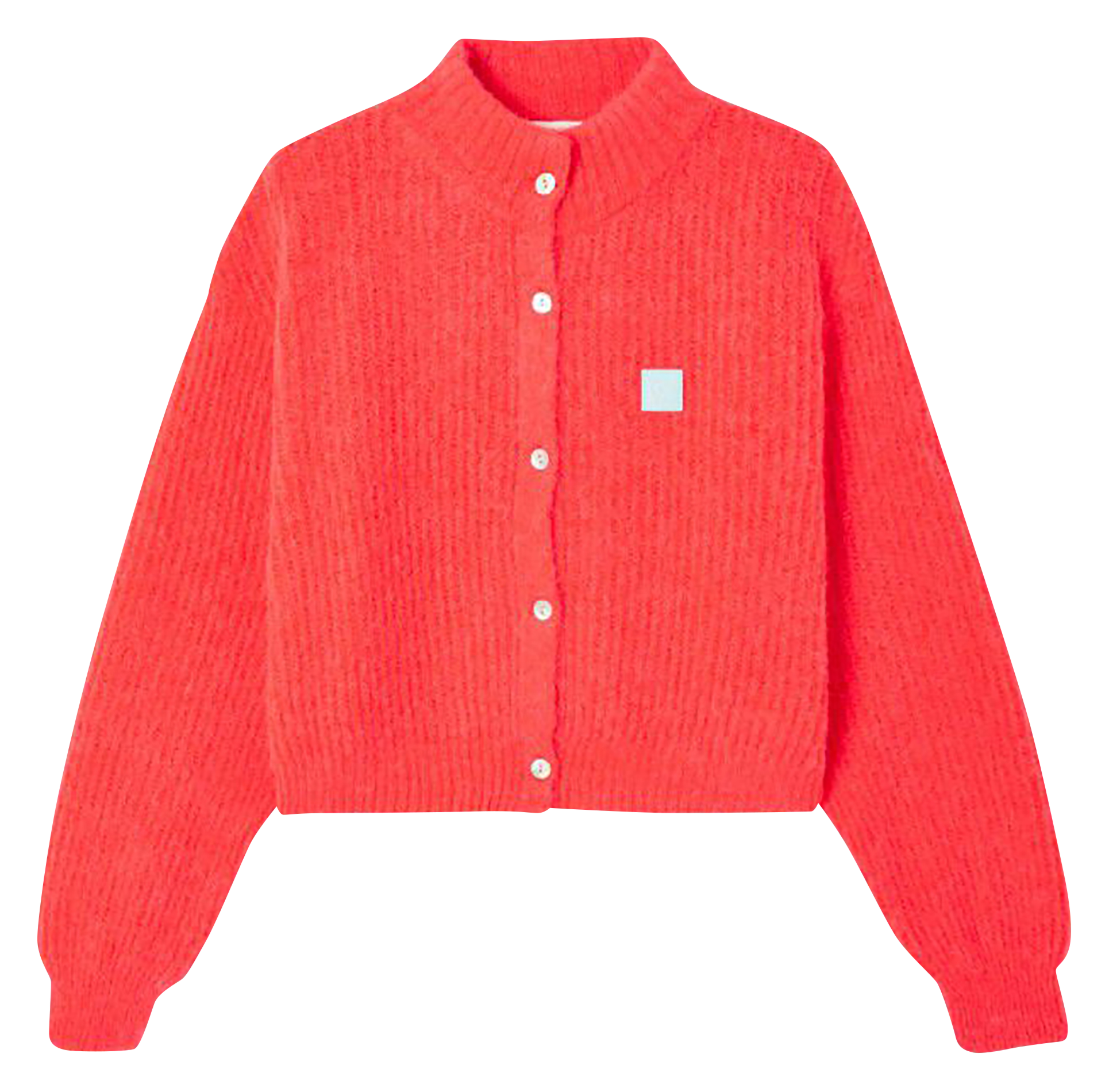 Oversize-Strickweste mit Stehkragen AMERICAN VINTAGE