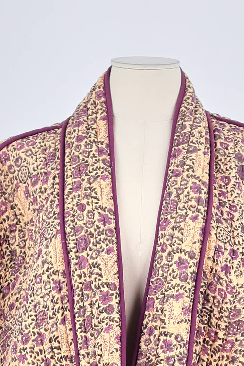 JACKET LAURENCE BRAS - Seconde Main Purple