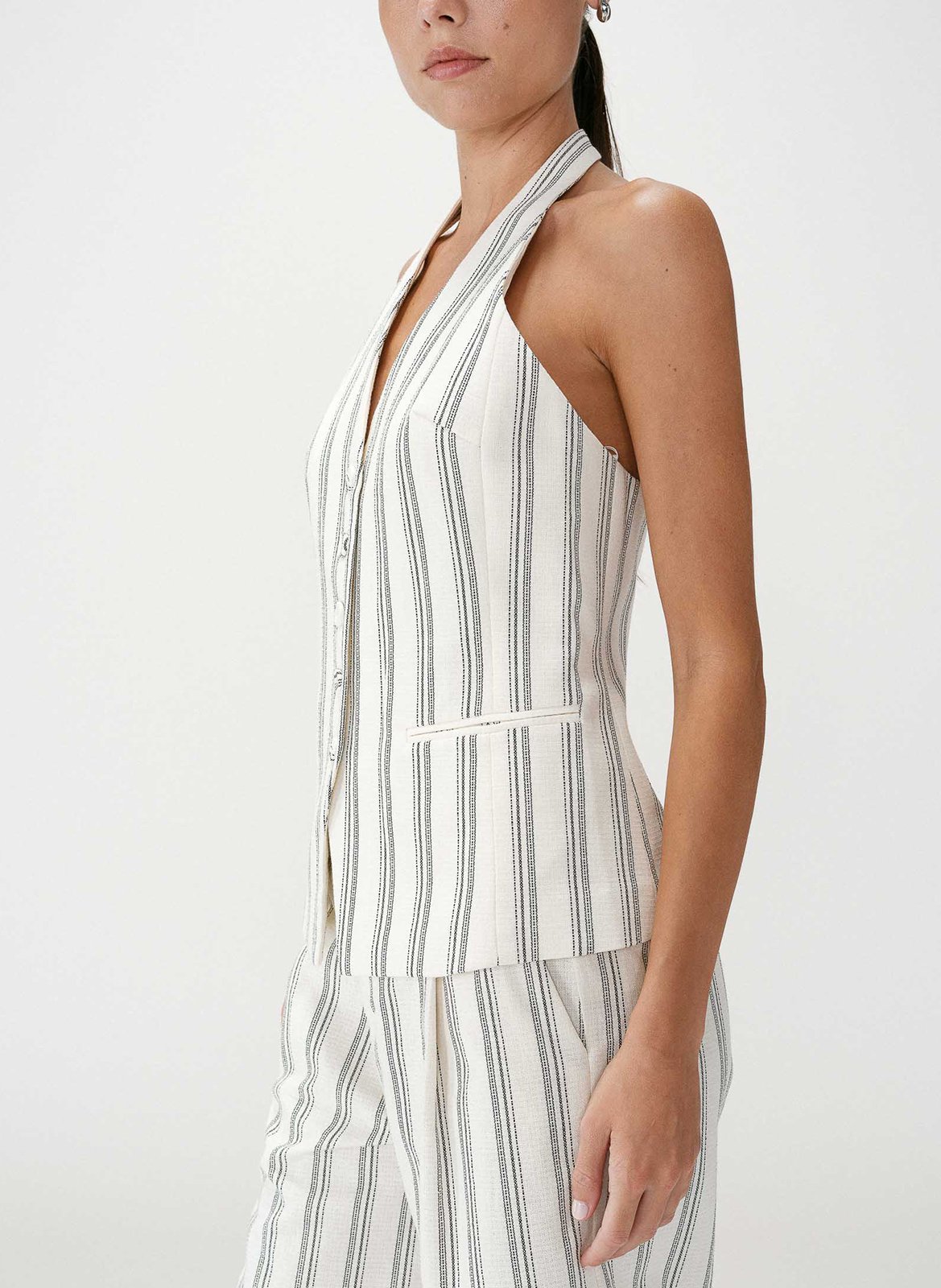 Striped top GRACE ET MILA Brown