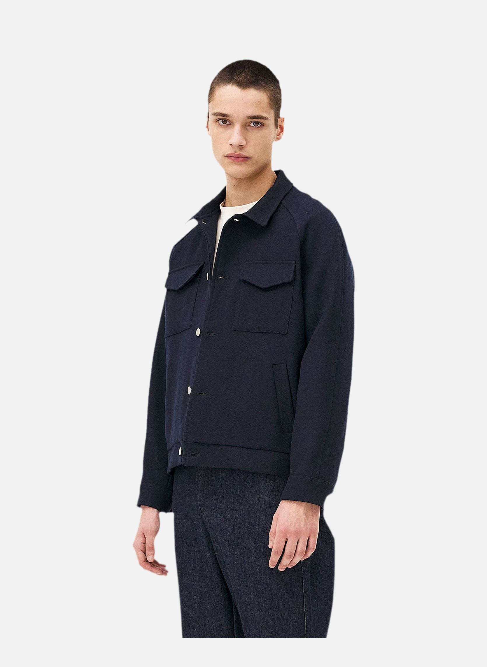 Raglan jacket Palma Navy Noyoco Blue