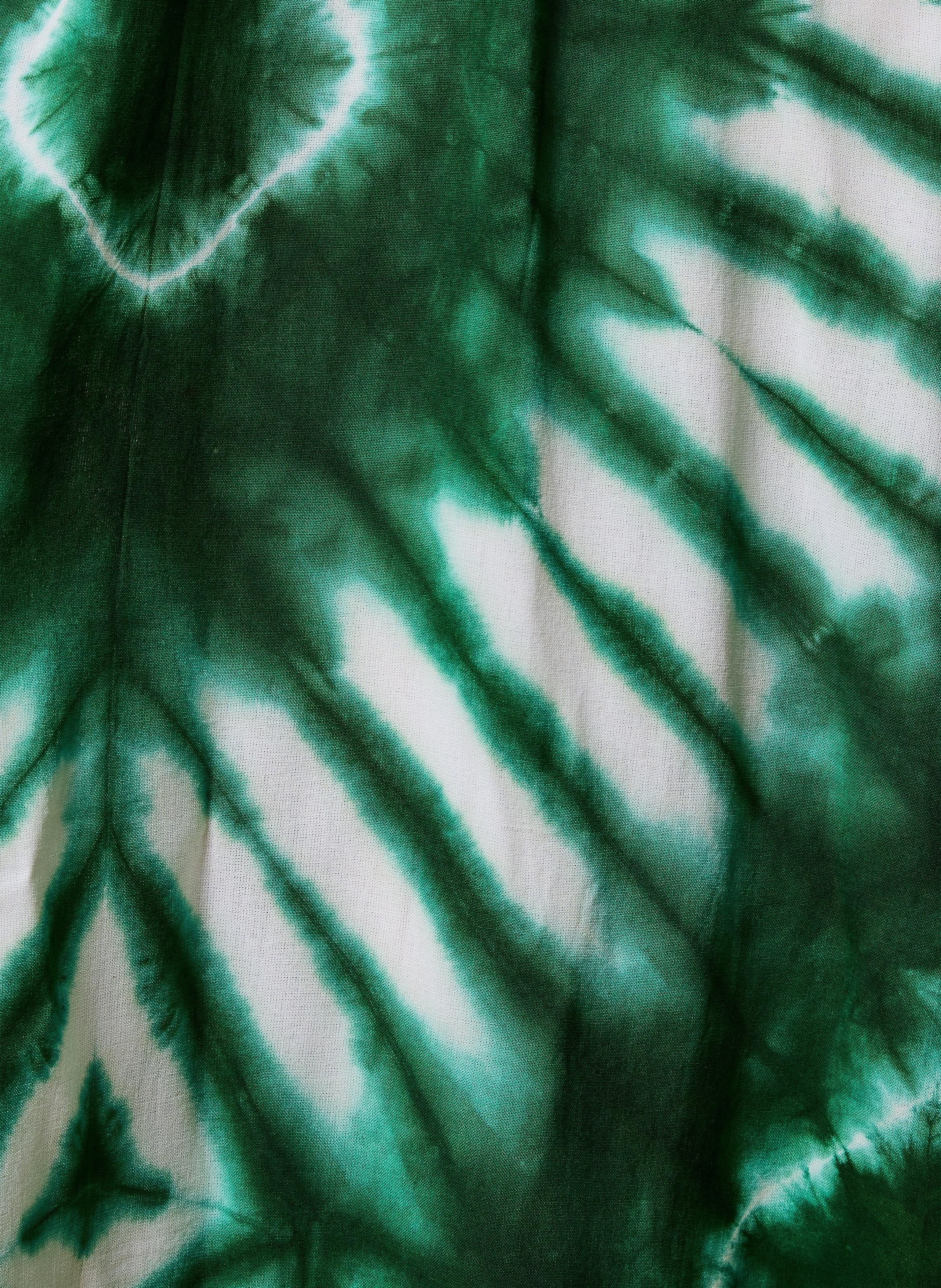 Long printed dress LA FEE MARABOUTEE Green