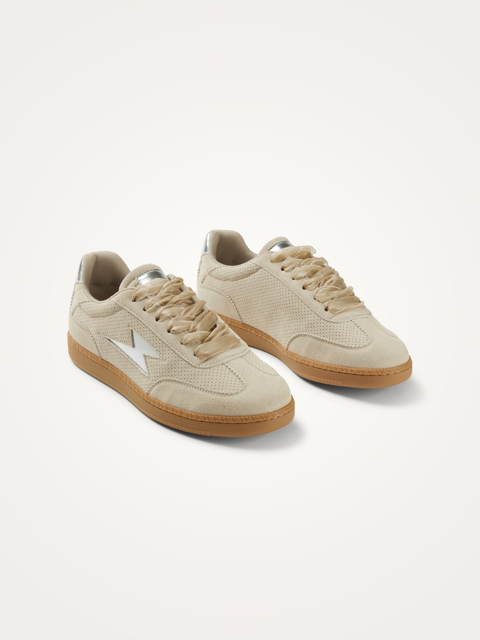 Lightning retro sole sneakers VANESSA WU Beige