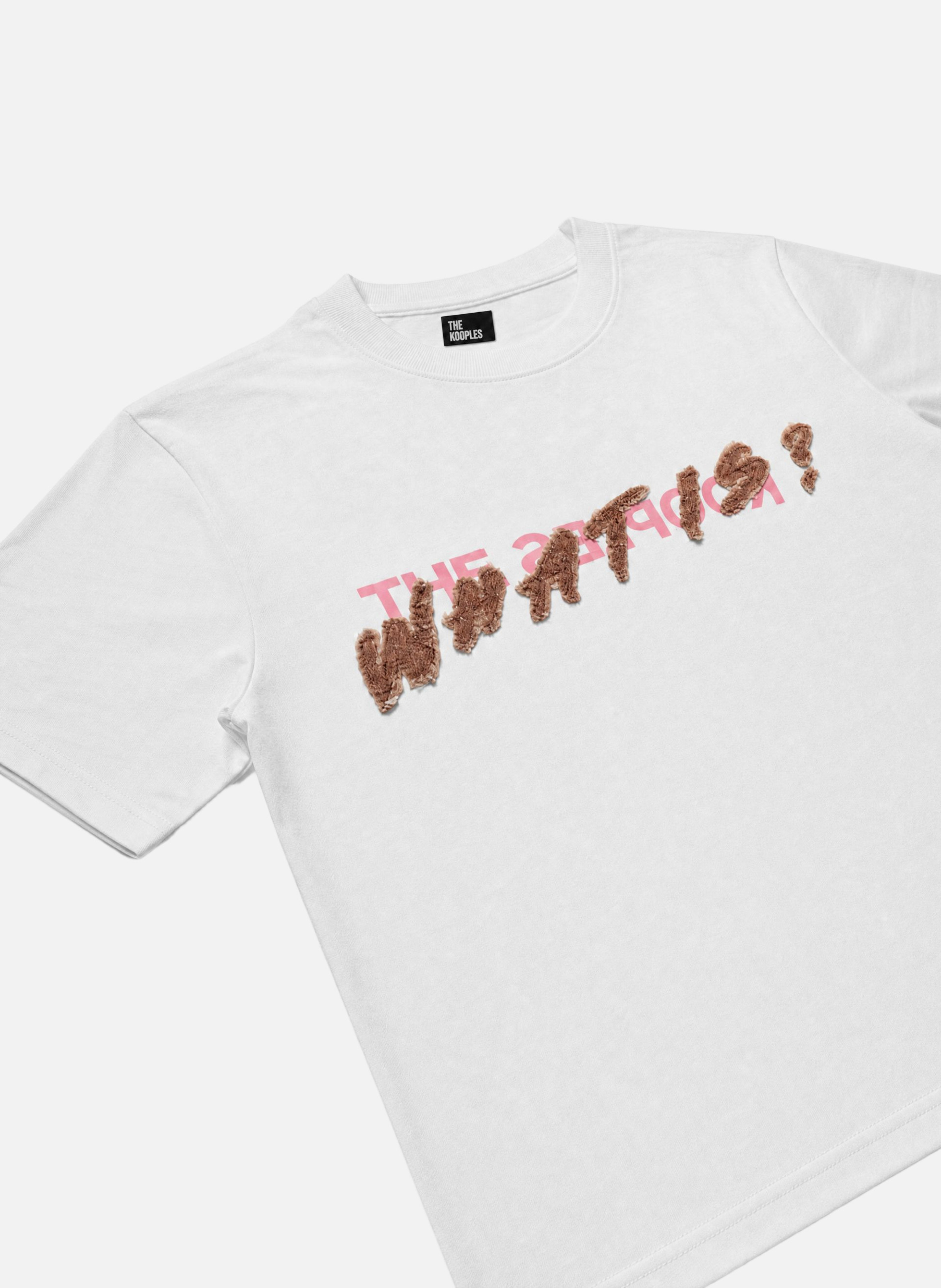 Straight cut T-shirt THE KOOPLES White