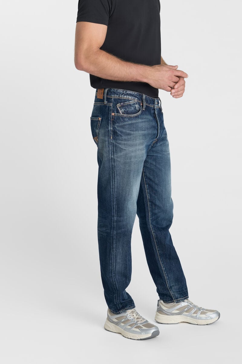 Loose, wide-leg jeans, length 34 LE TEMPS DES CERISES Blue