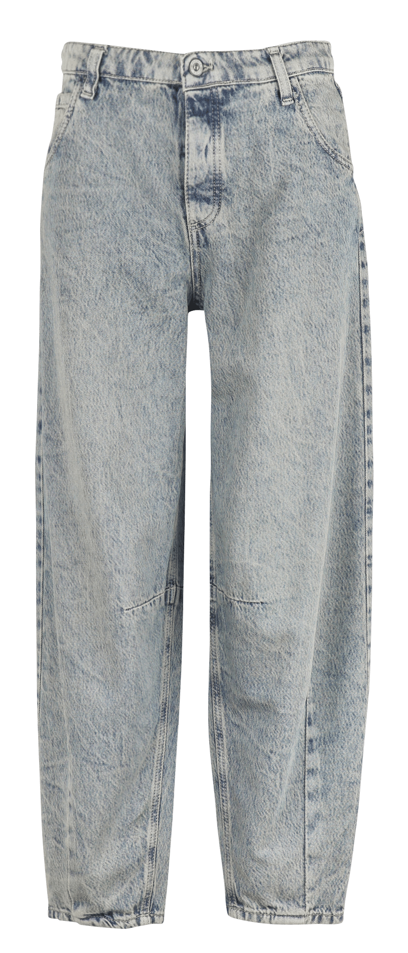 Balloon cropped pants PLEASE Blue