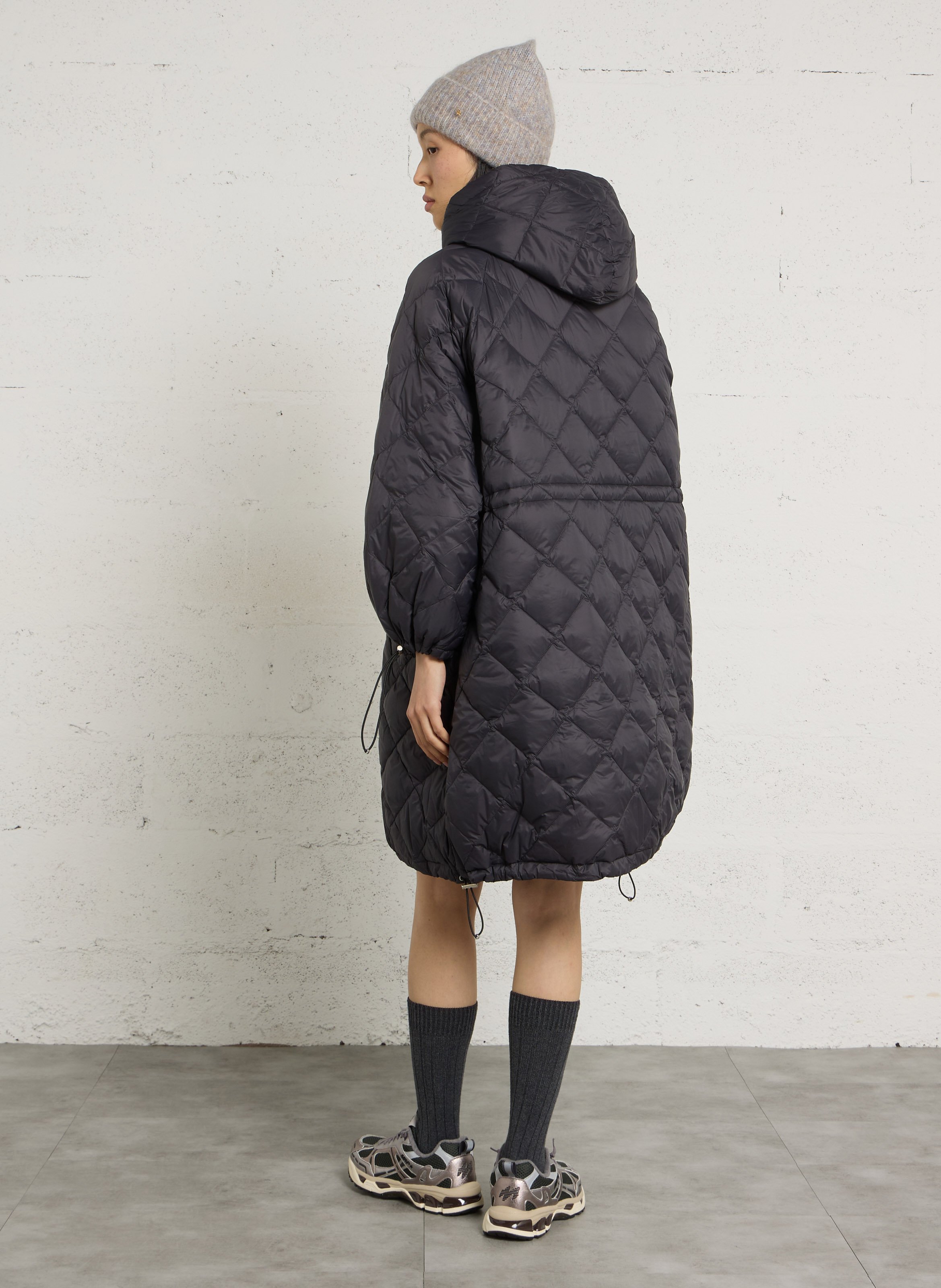 Oversized donsjack TAION Grijs