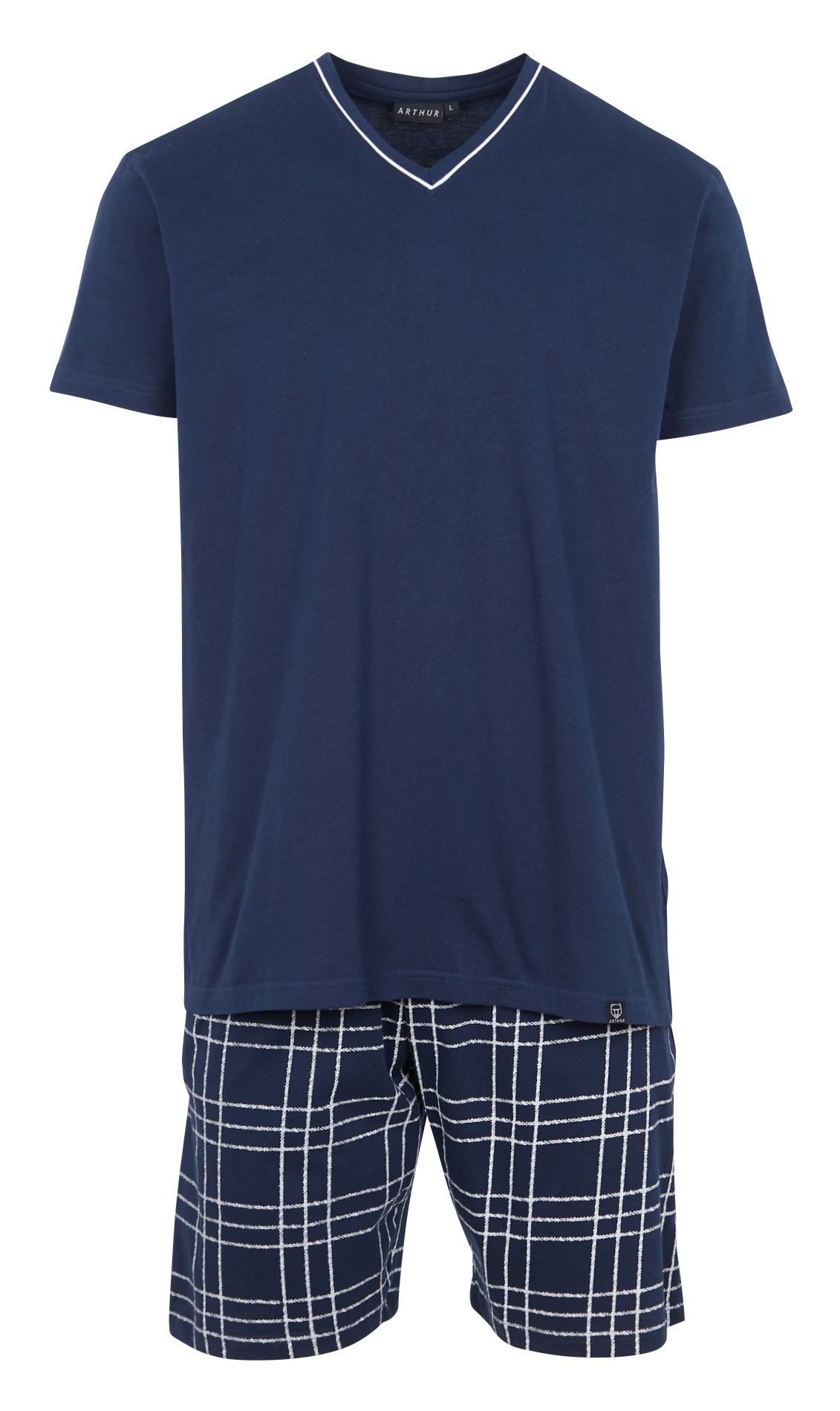 Pyjama imprimé en coton  ARTHUR Bleu