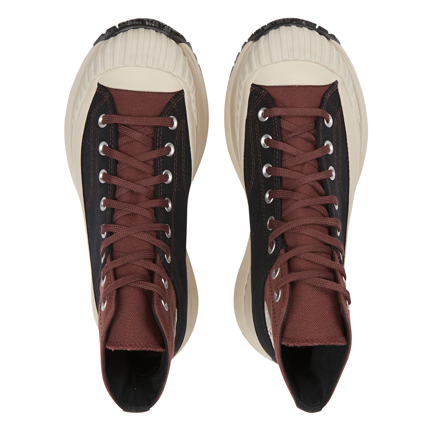 High-top fabric trainers CONVERSE Black