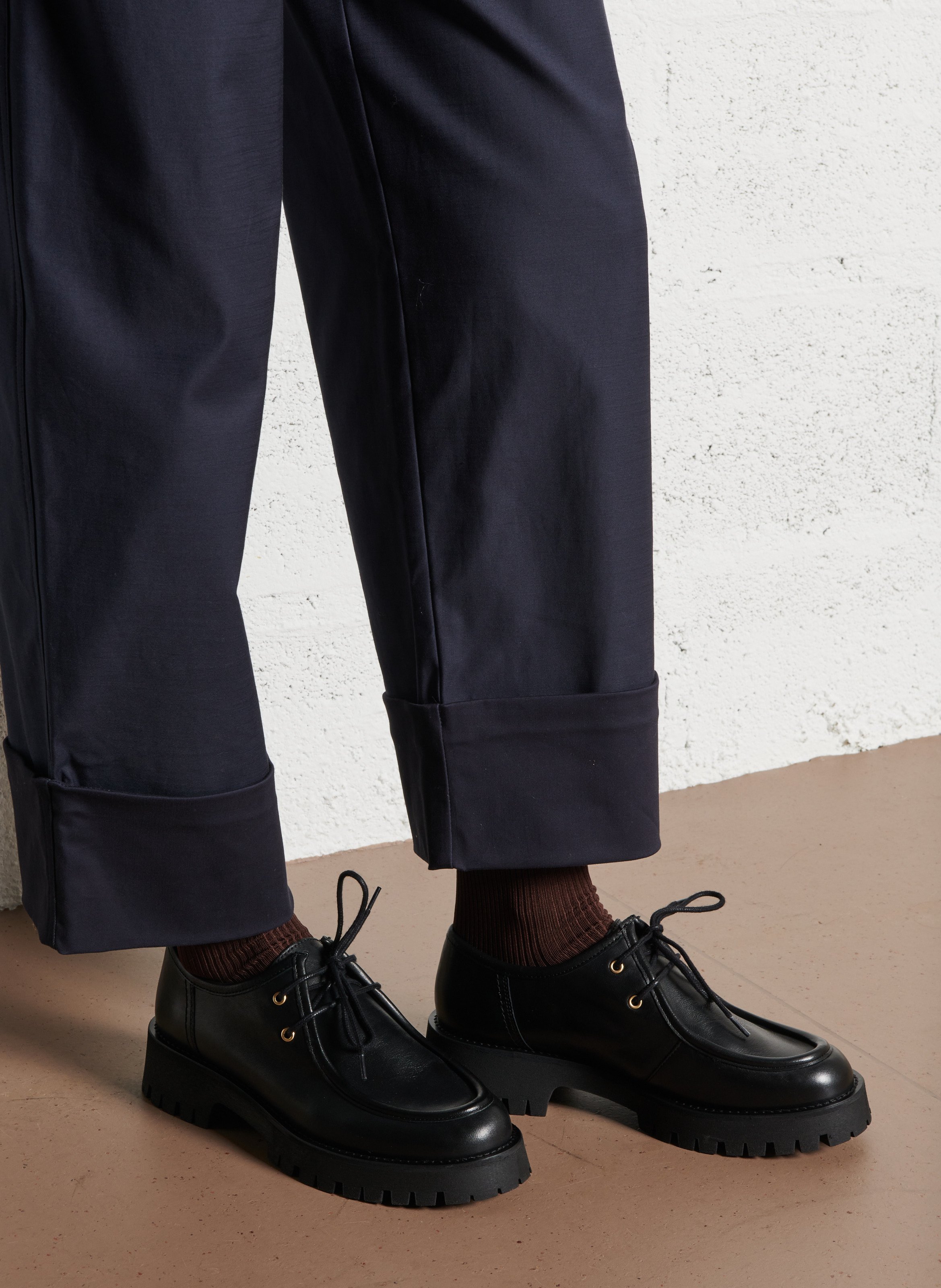 Arthus leather Derby shoes  SAISON 1865 Black