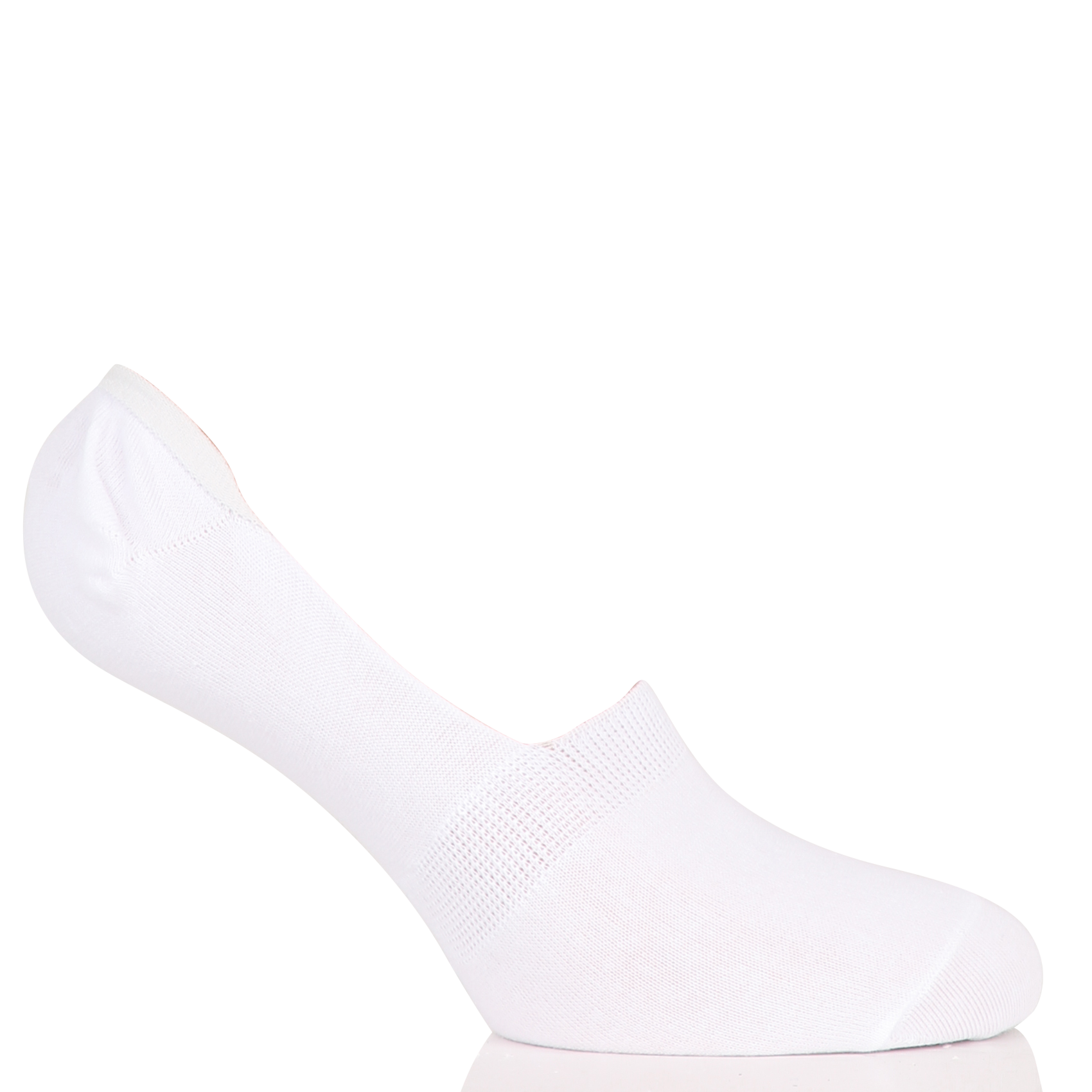 Organic Cotton Blend Socks SELECTED White