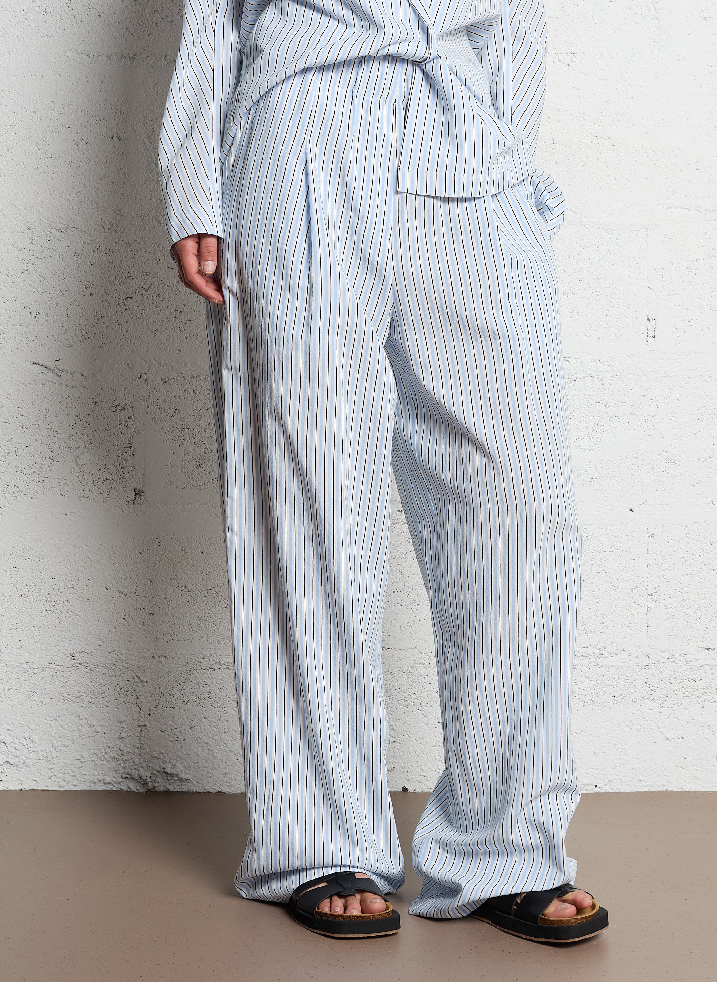 Pantalon large taille haute LAURENCE BRAS