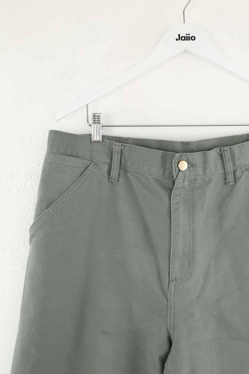 Cotton pants CARHARTT - SECONDE MAIN Grey