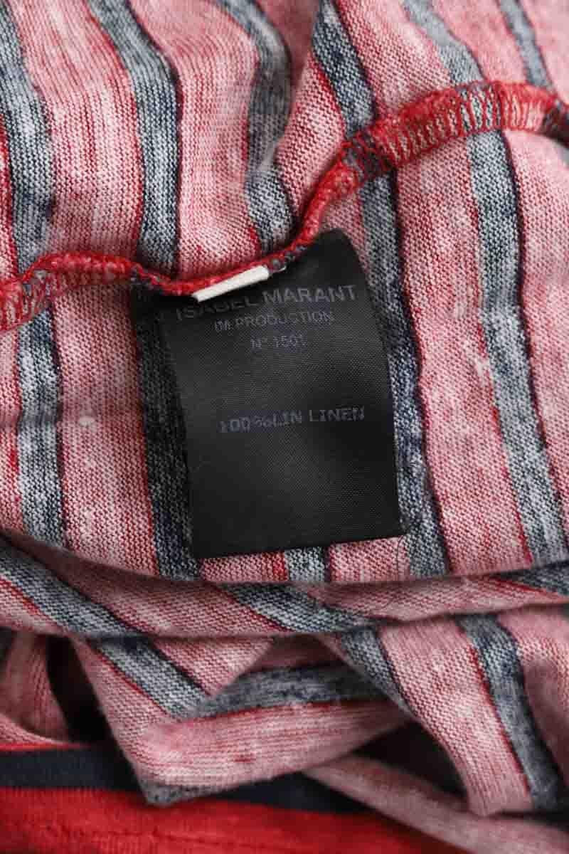 Cotton T-shirt ISABEL MARANT ÉTOILE - SECONDE MAIN Red
