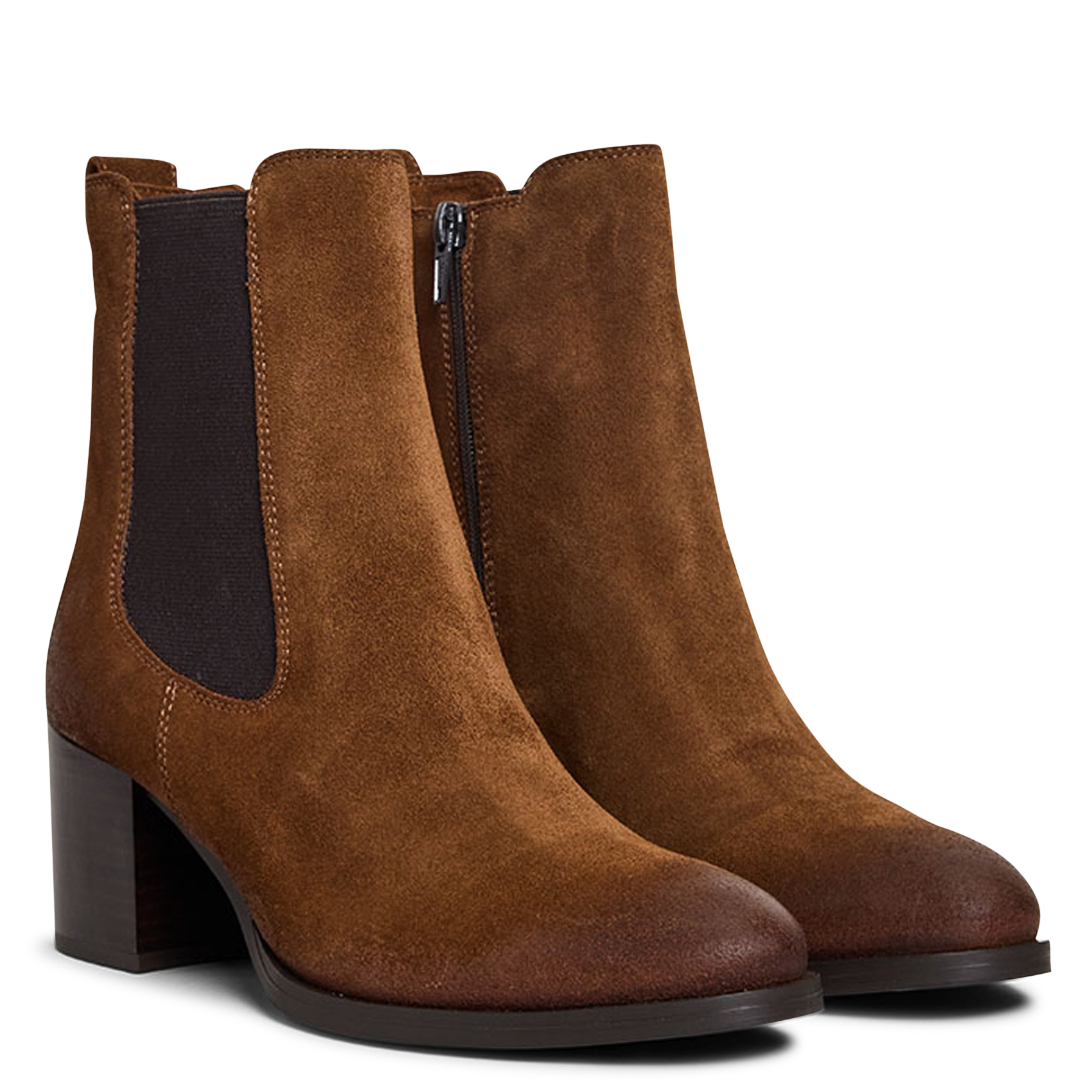 Bianca leather ankle boots JONAK Brown