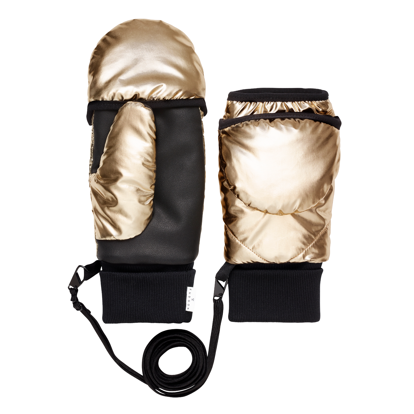 Convertible wanten handschoenen FUDOON Goudkleurig