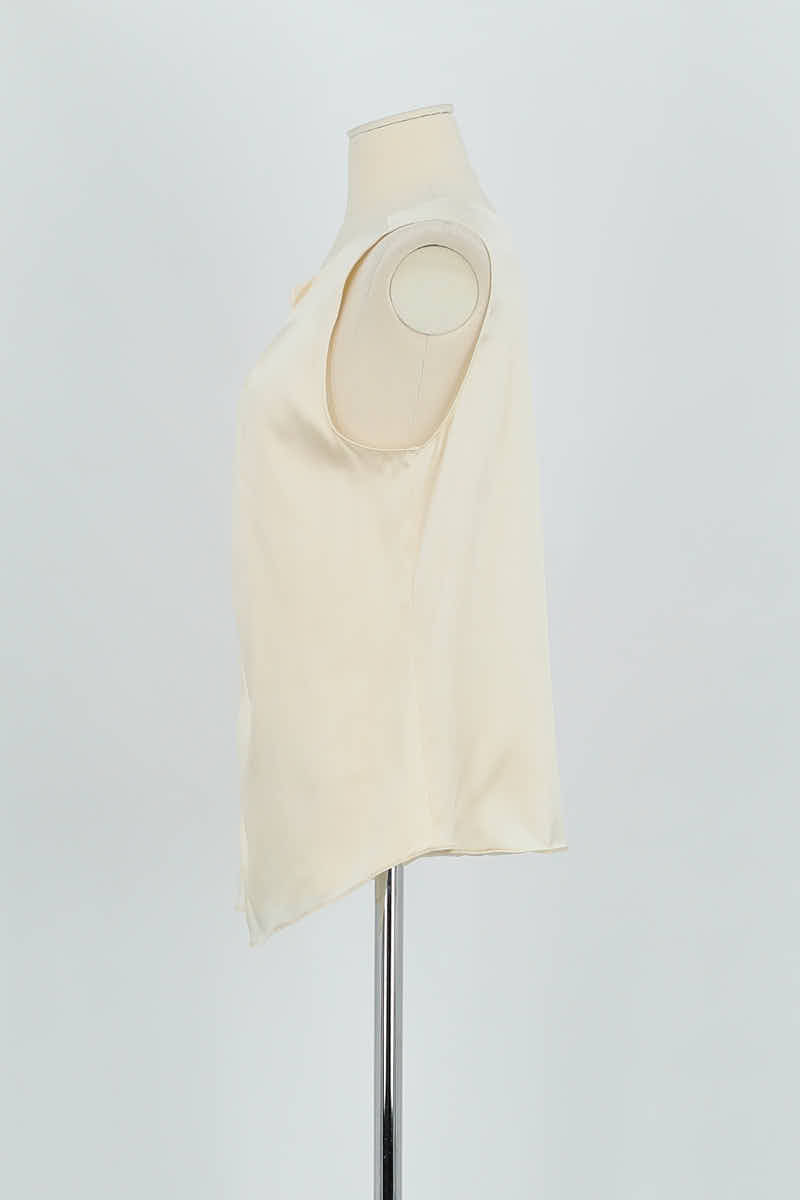 Azawood sleeveless top ARMANI - SECONDE MAIN Beige