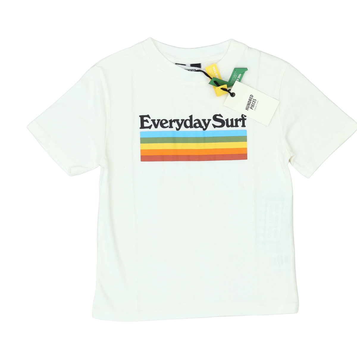 White kids t-shirt - 8 years HUNDRED PIECES- Seconde main White