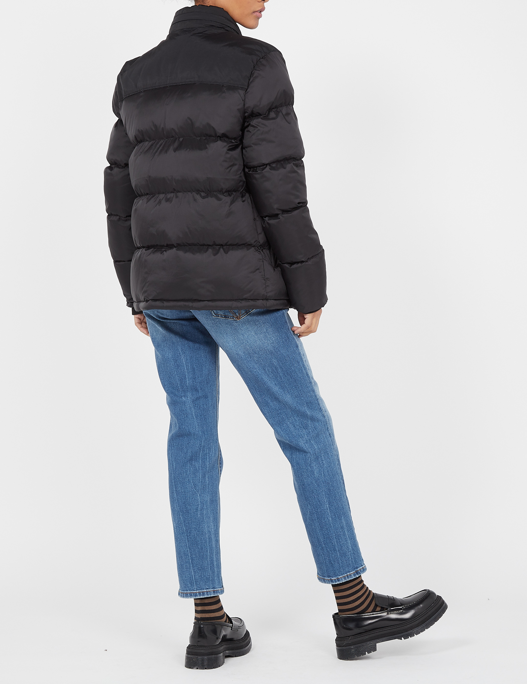 Steppjacke mit Stehkragen SCHOTT Schwarz