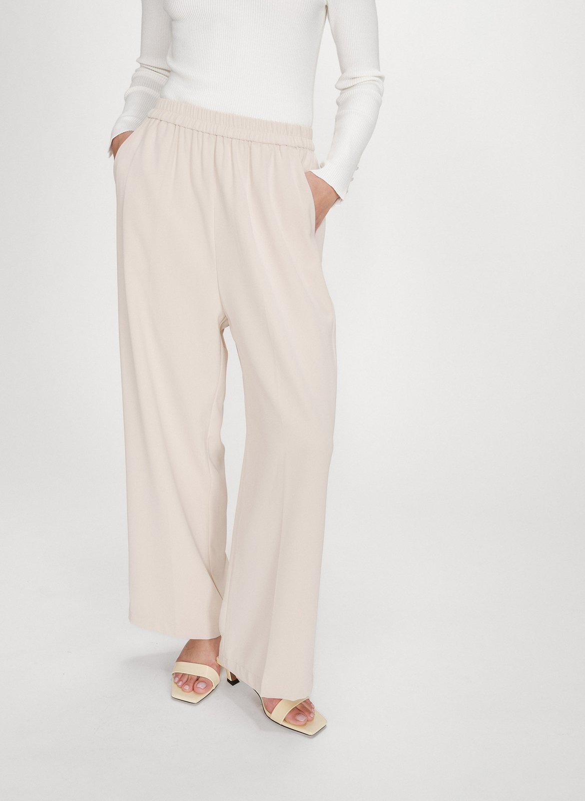 Carrot trousers GRACE ET MILA White