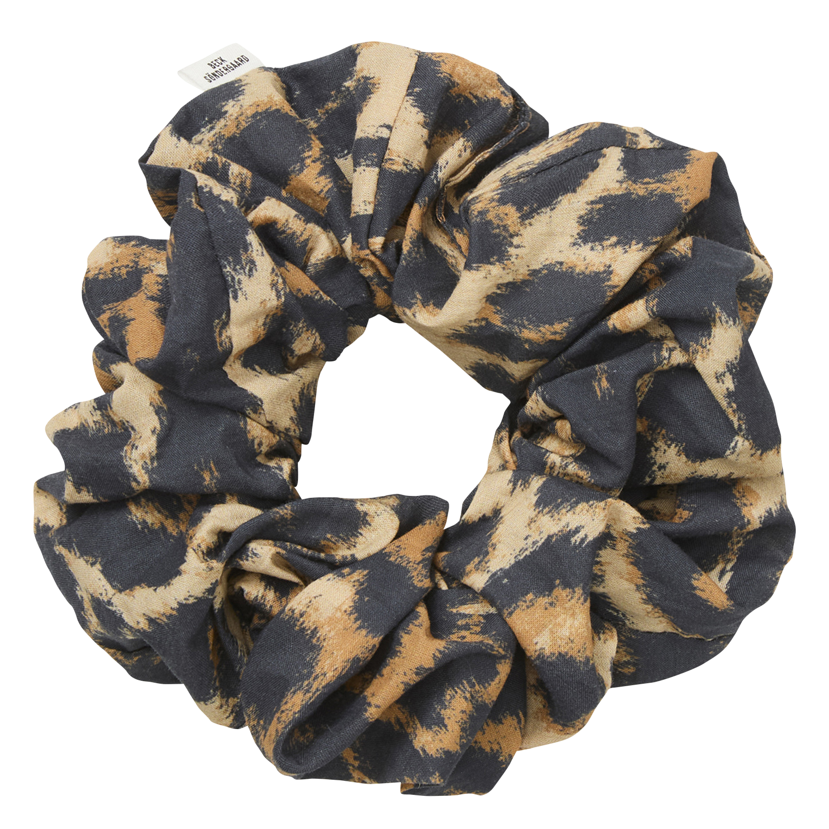 Chouchou mit Leopardenmuster BECKSONDERGAARD Schwarz