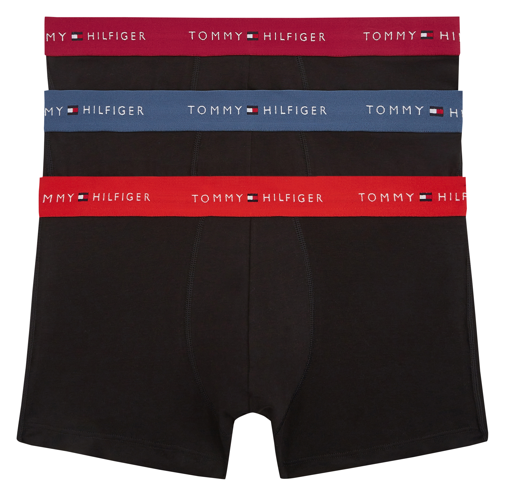 Set di 3 boxer in misto cotone TOMMY HILFIGER Blu