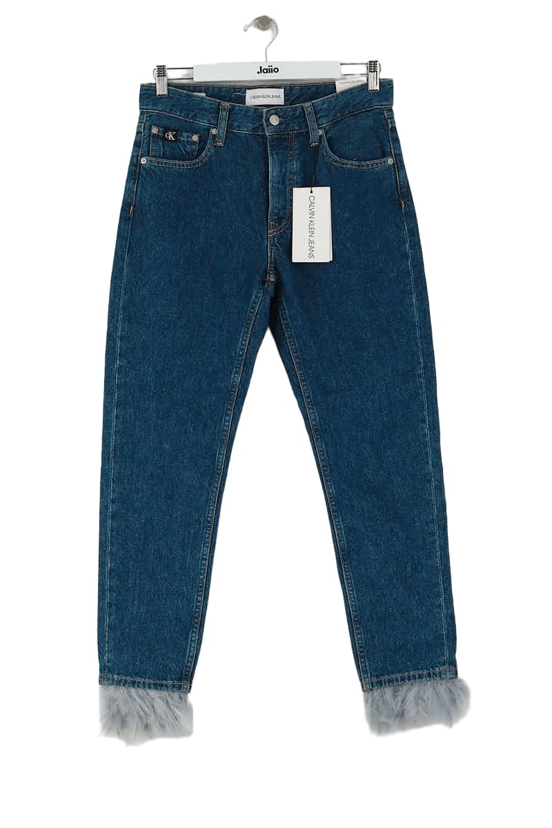 - Straight-leg jeans
- 5 pockets
- Straight cut
- Faded effect CALVIN KLEIN - Seconde Main Blue