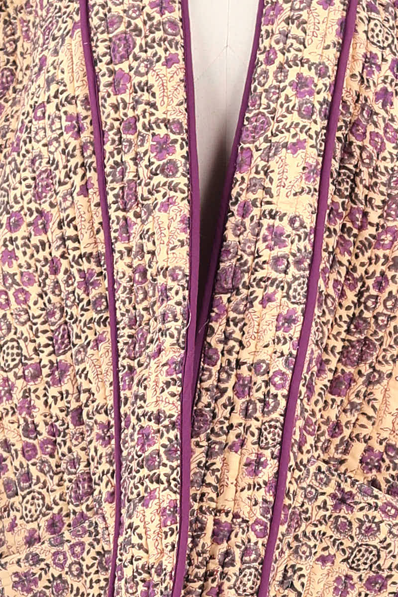 JACKET LAURENCE BRAS - Seconde Main Purple