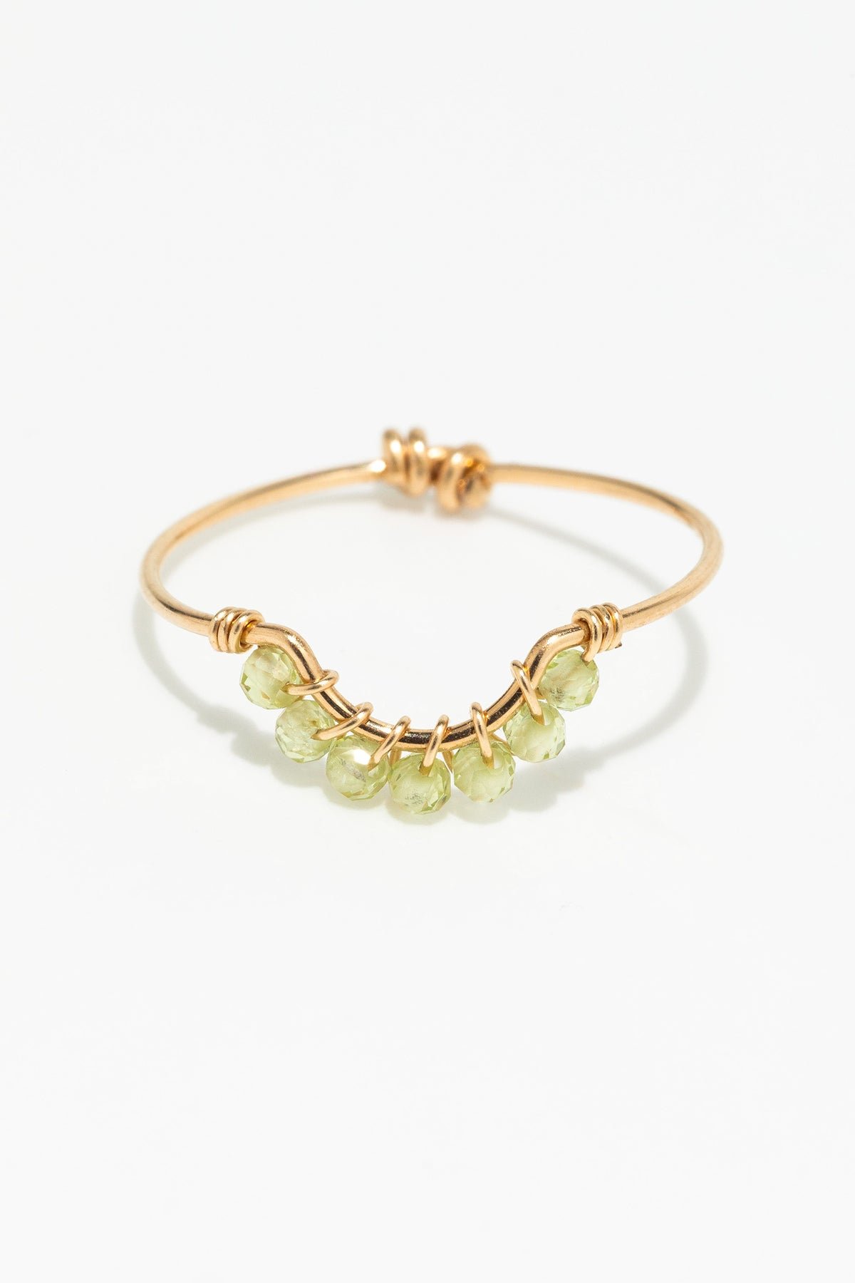 Bague frida - peridot YAY Vert