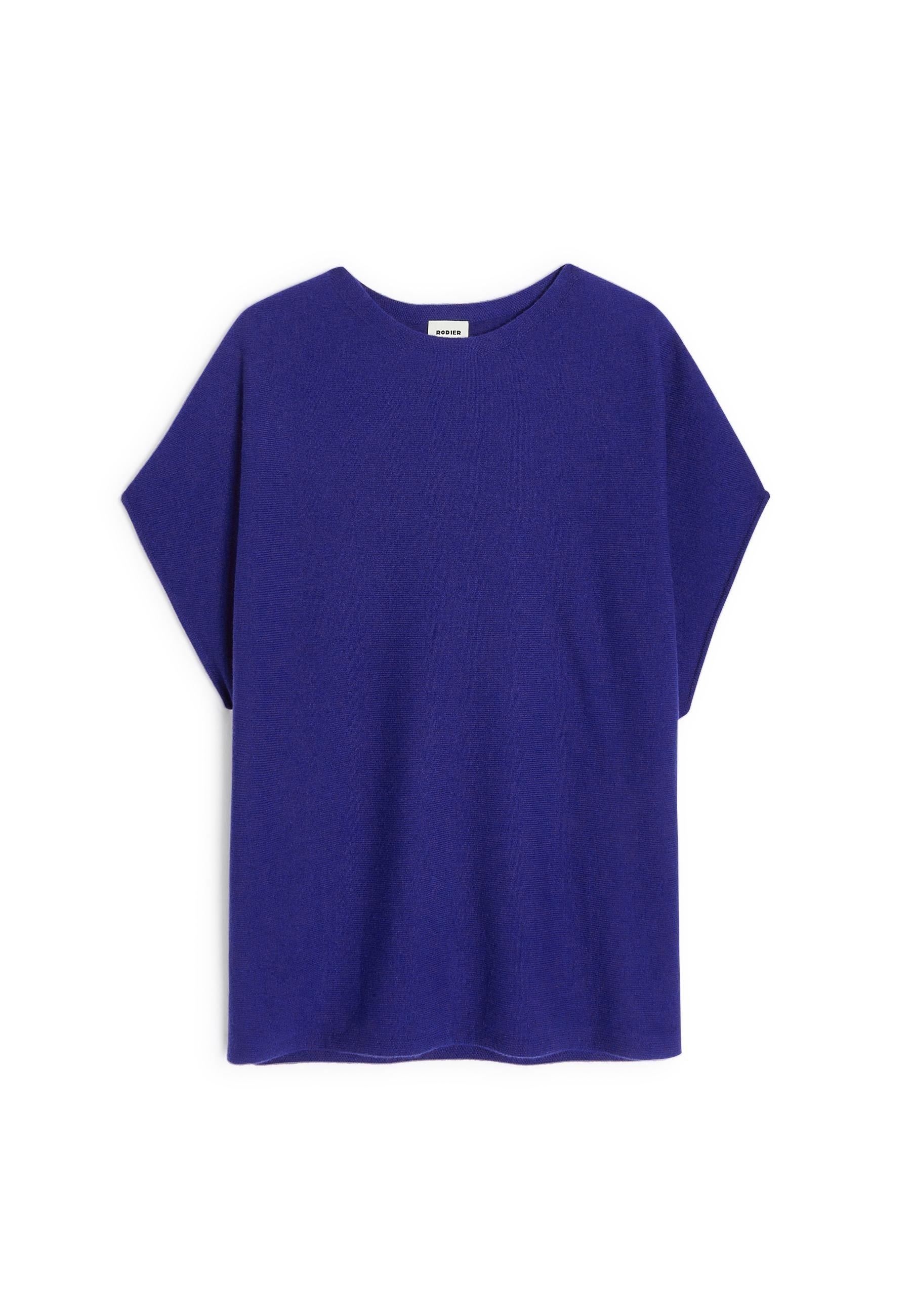 Cashmere poncho RODIER Blue