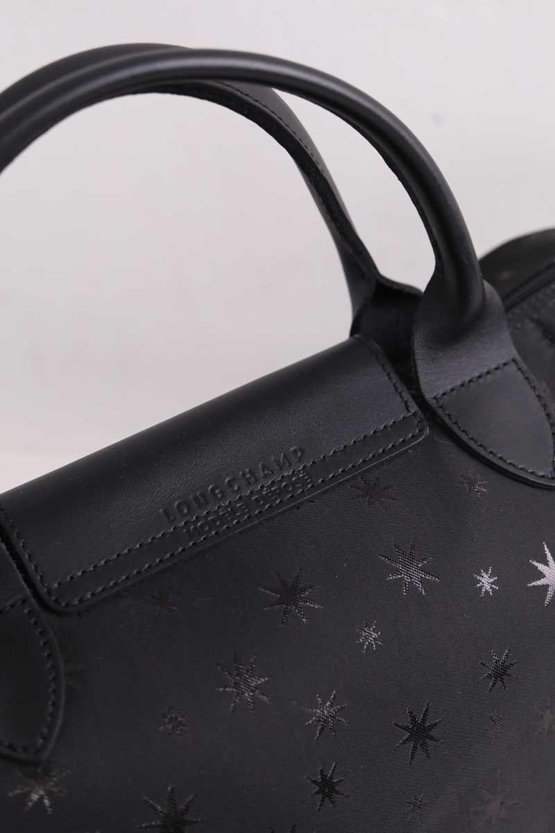 Fold-over shoulder bag LONGCHAMP - Seconde Main Black