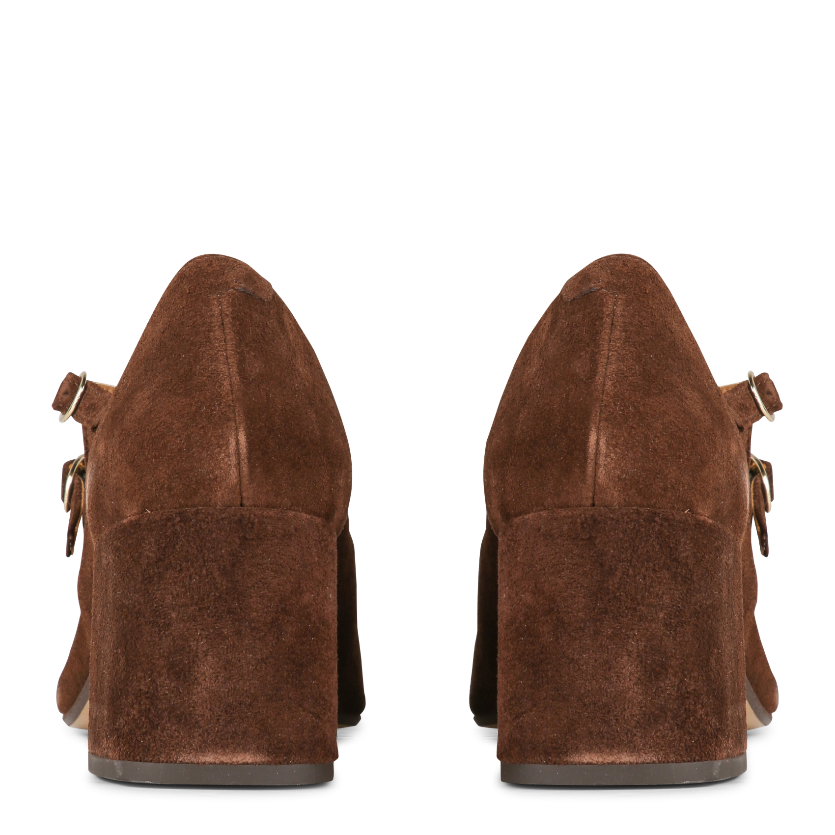 Babies en cuir suede MELLOW YELLOW Marron