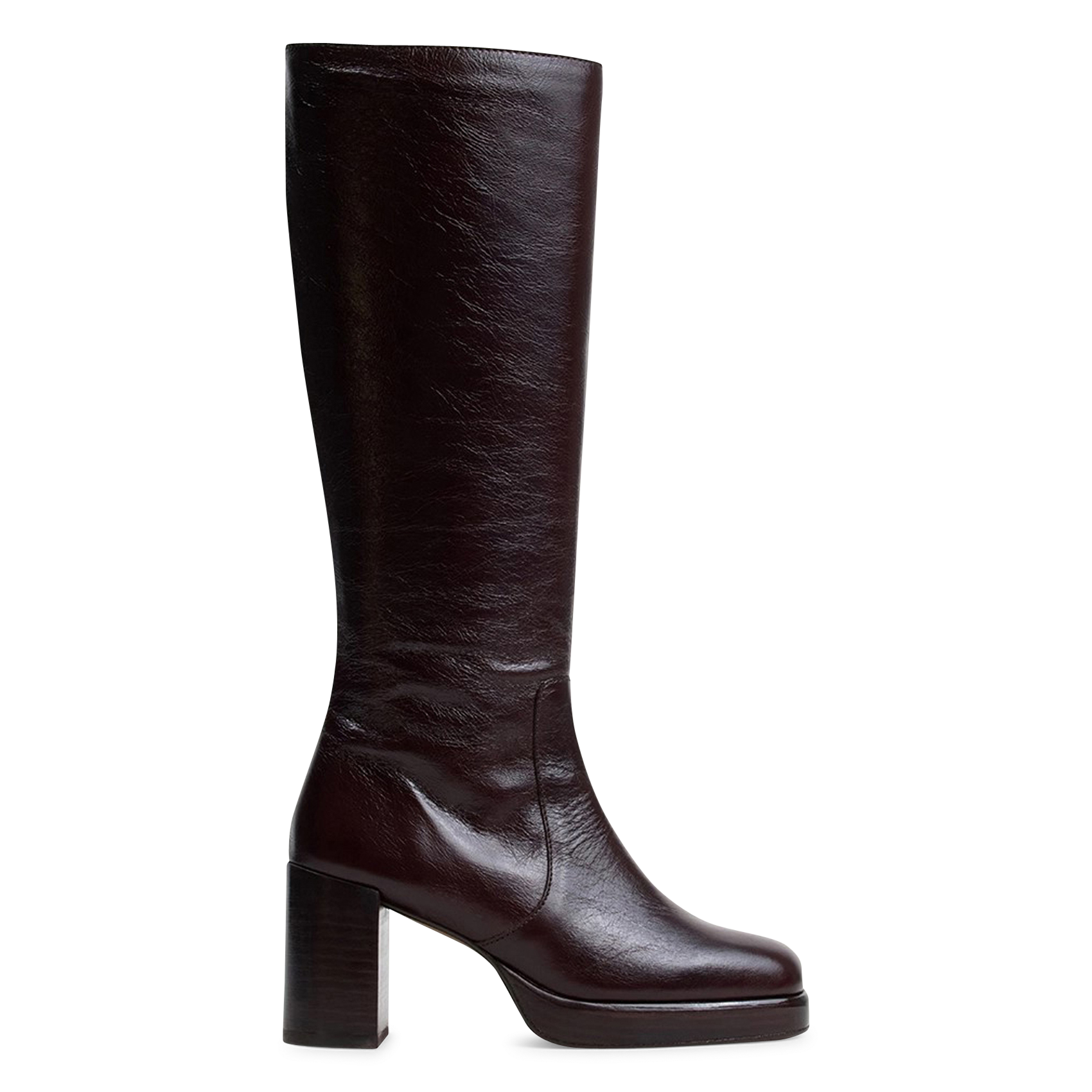 Leather boots JONAK Brown