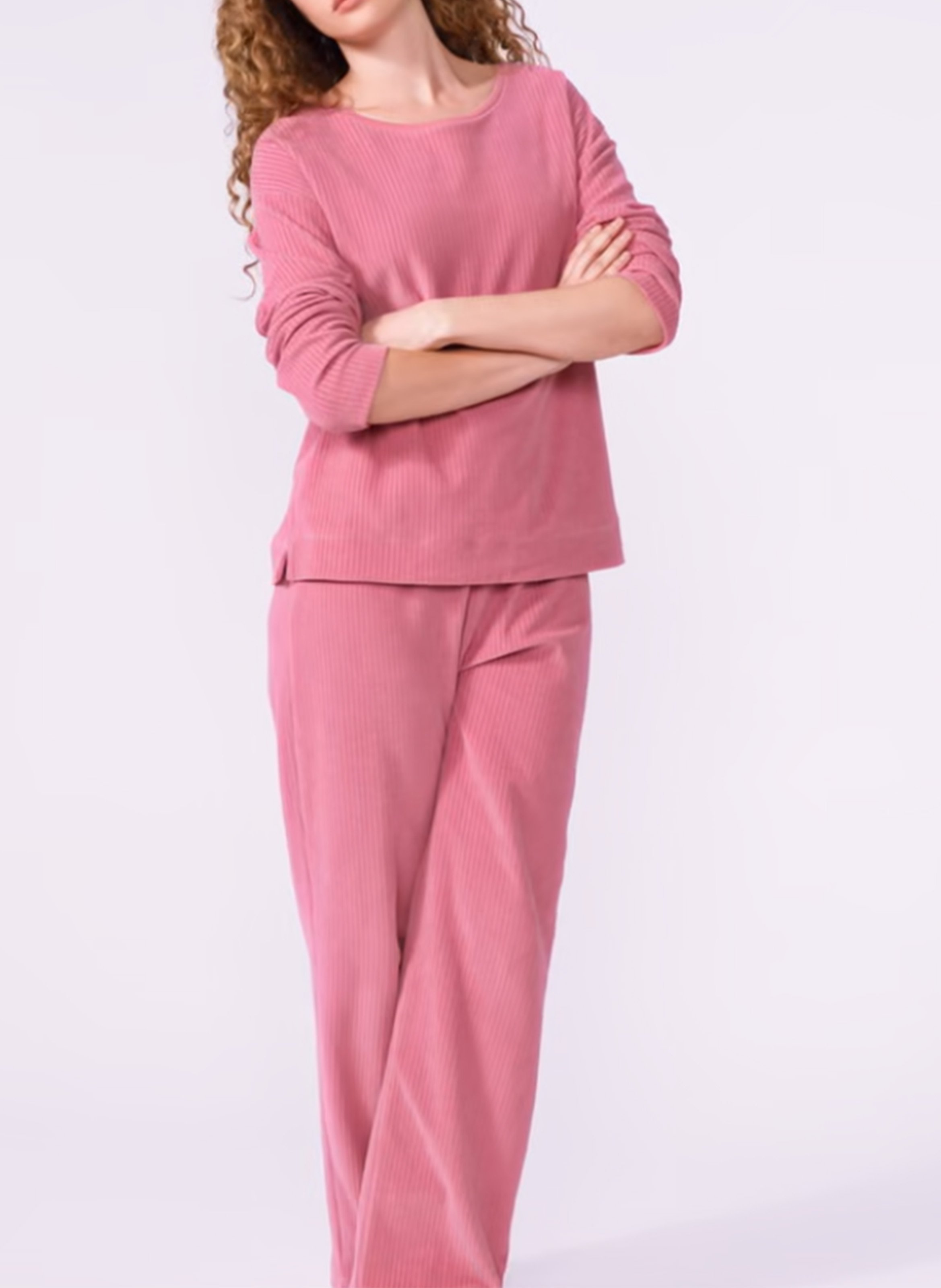 Ensemble pyjama en coton PETIT BATEAU Rose
