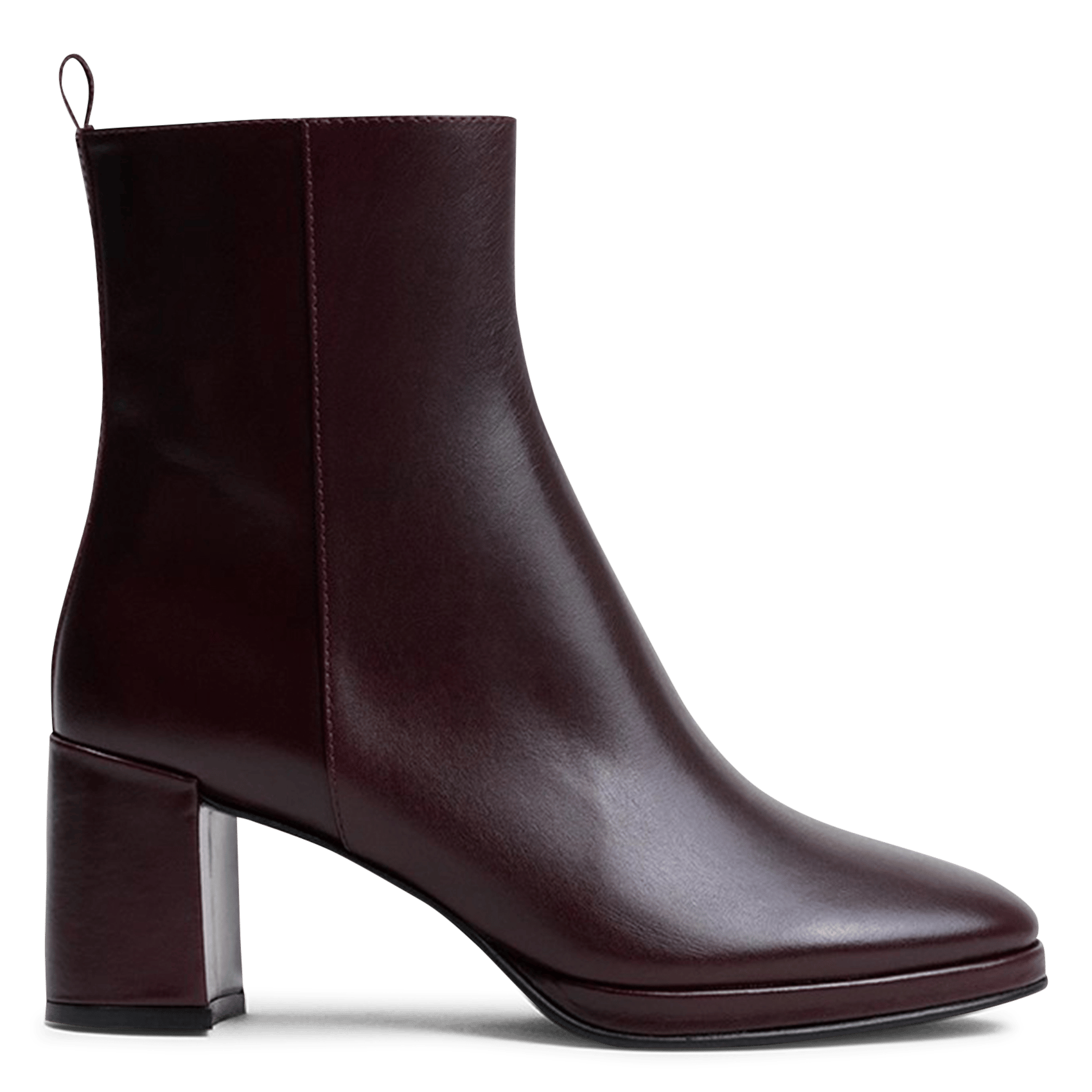 Lederstiefeletten JONAK Rot