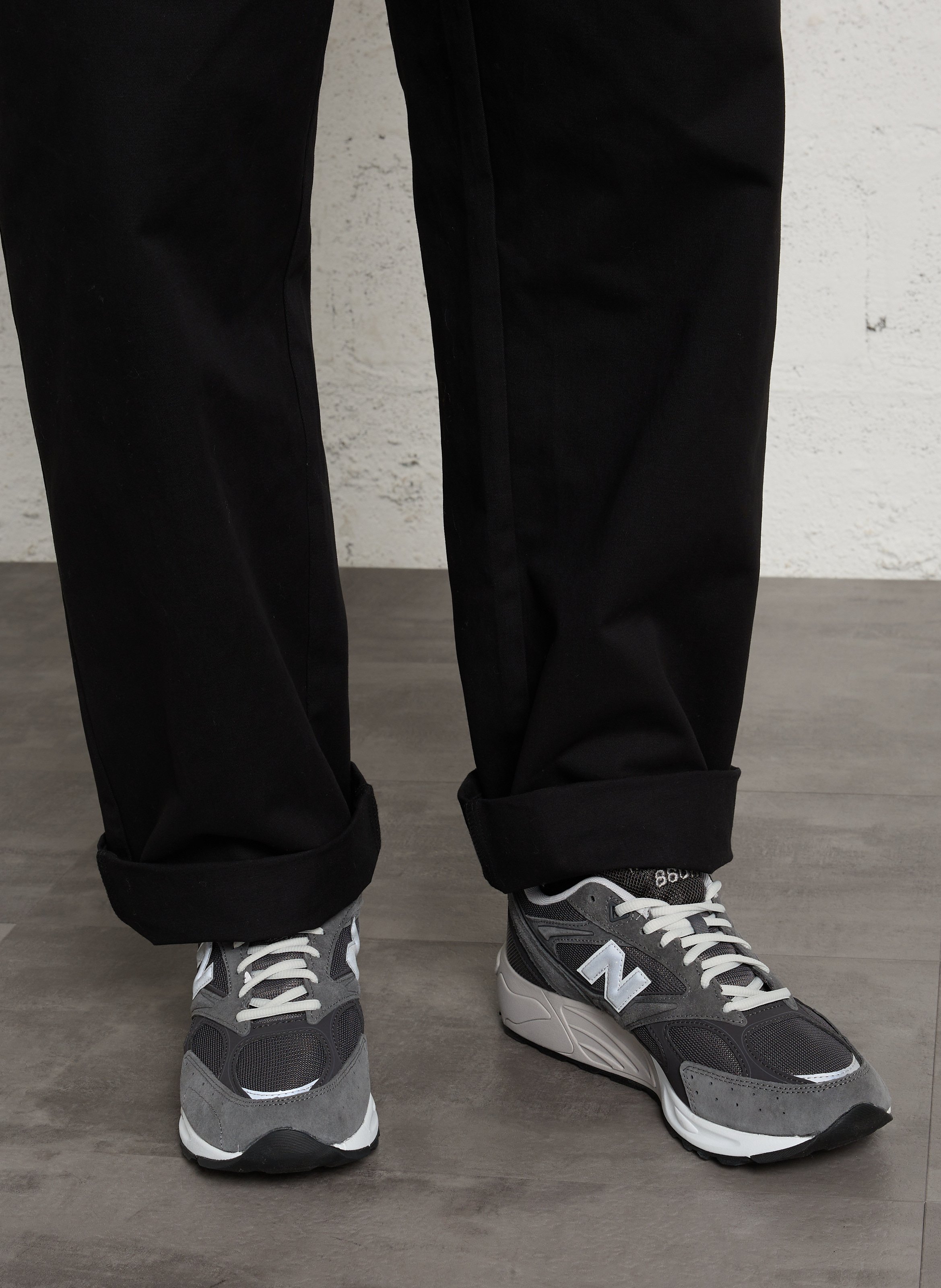 Baskets basses à lacets NEW BALANCE Gris
