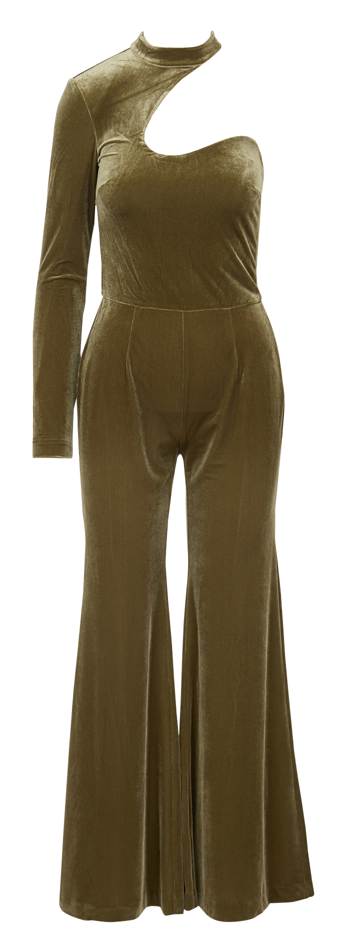 Combinaison asymétrique col montant KARMA KOMA Violet