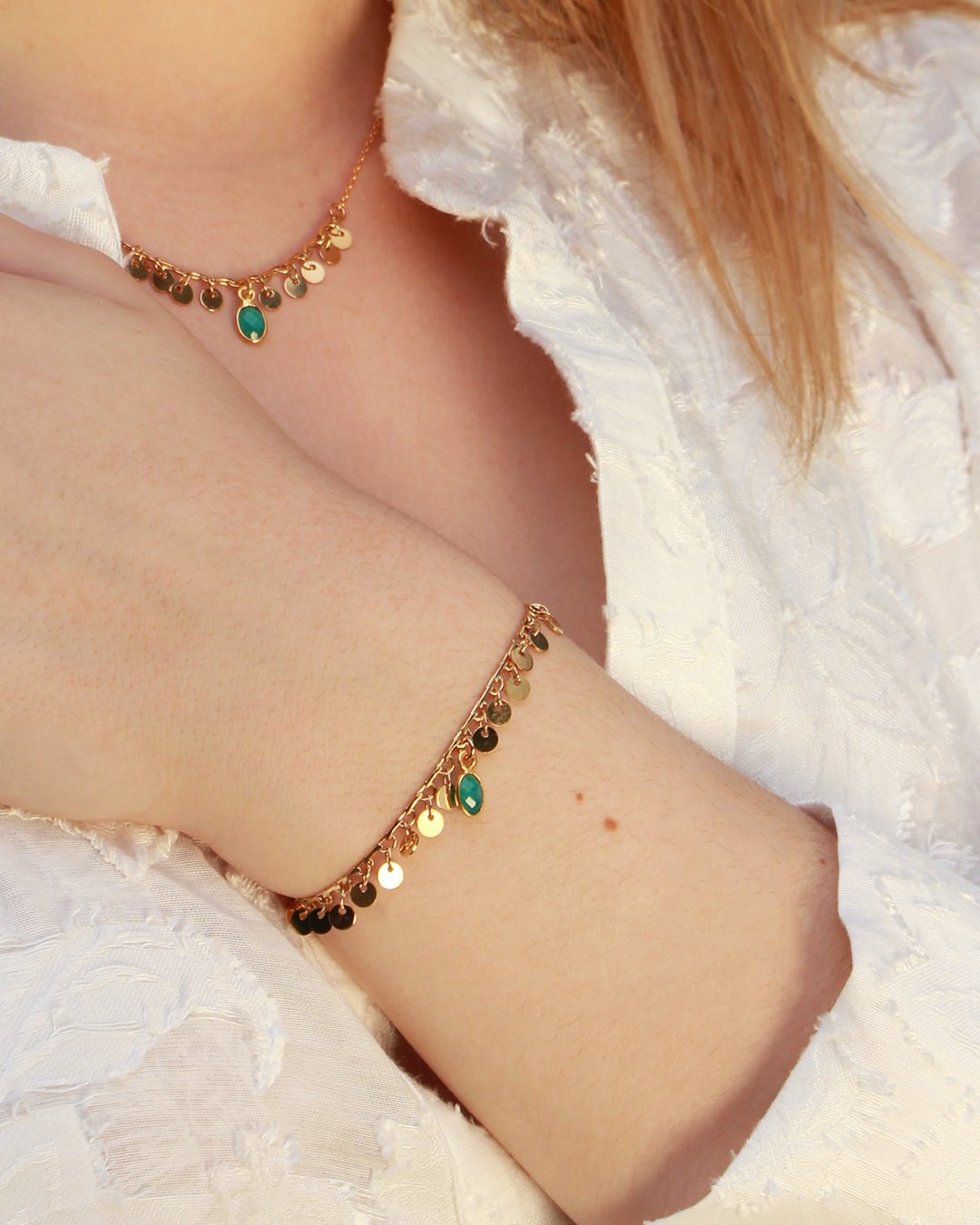 Bracelet simran NILAI Green