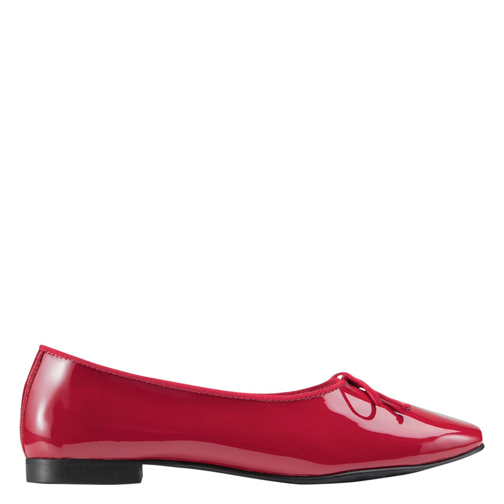 Jane patent leather ballet pumps COSMOPARIS Red