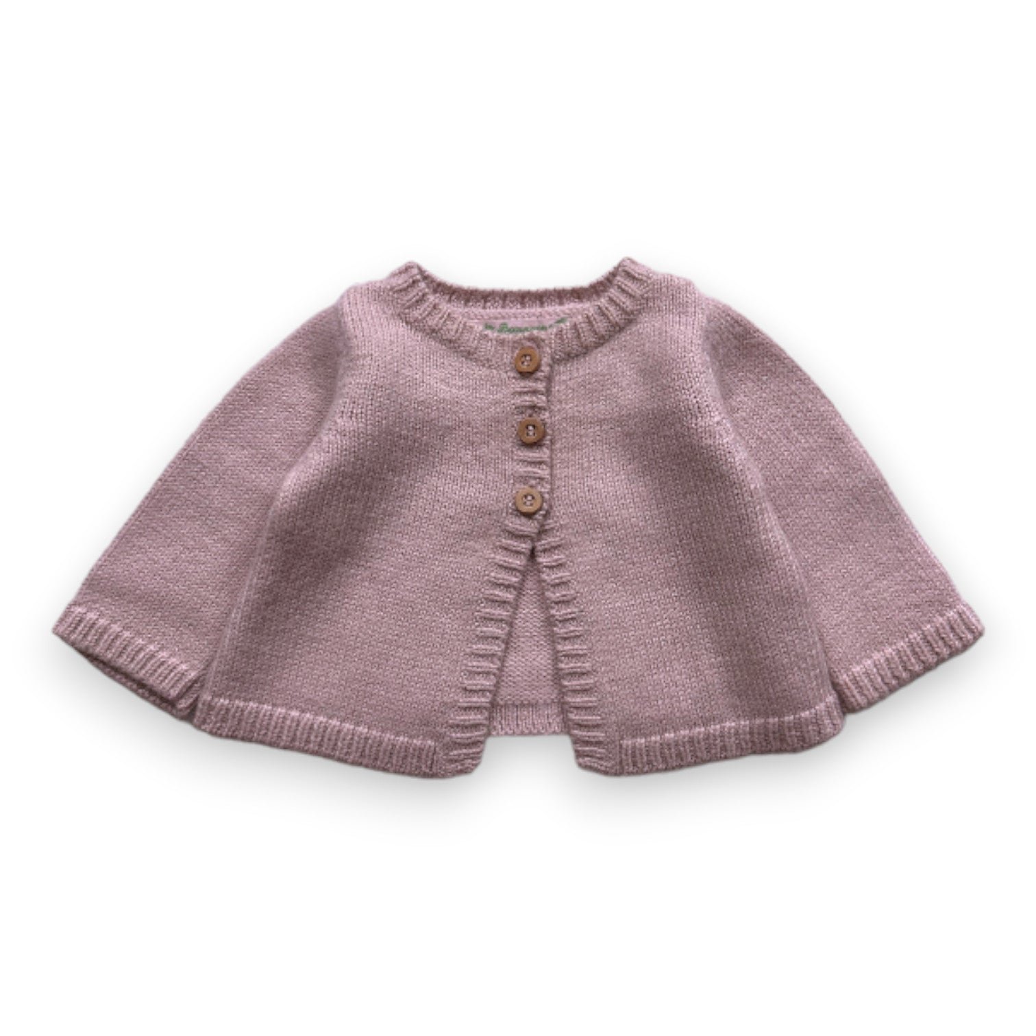 Pink Baby Cardigan - 3 months BONPOINT - Seconde Main Pink