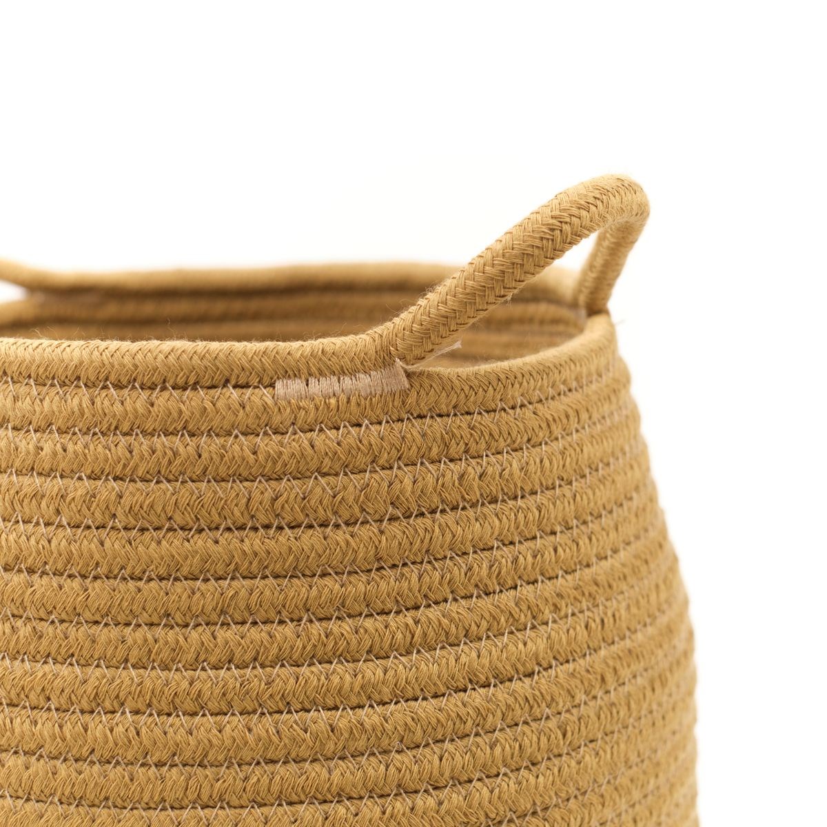 Panier long en coton FACTORY Marron